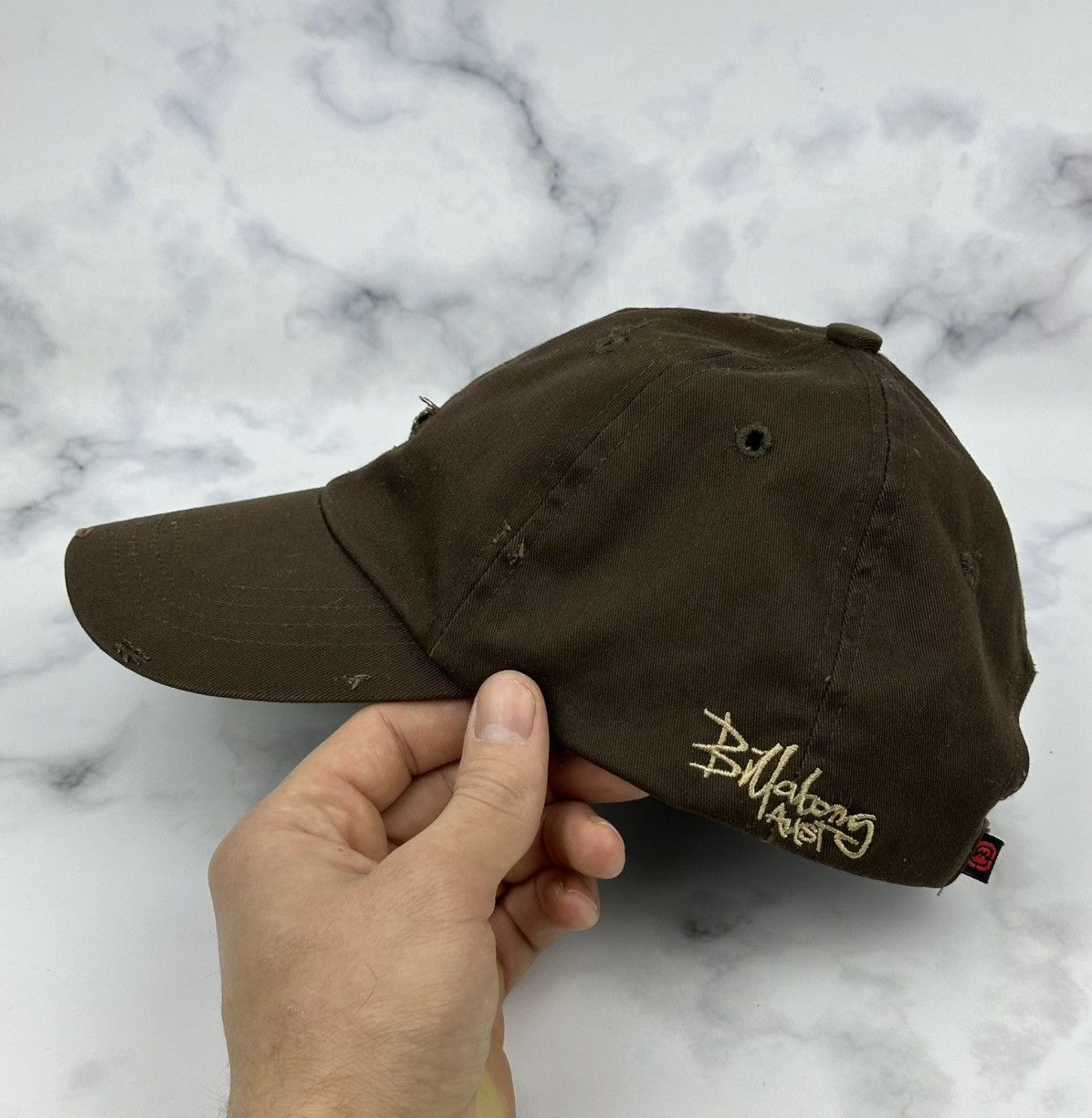 Billabong Vintage Billabong Brown Baseball Cap One Size Size ONE SIZE - 6 Thumbnail