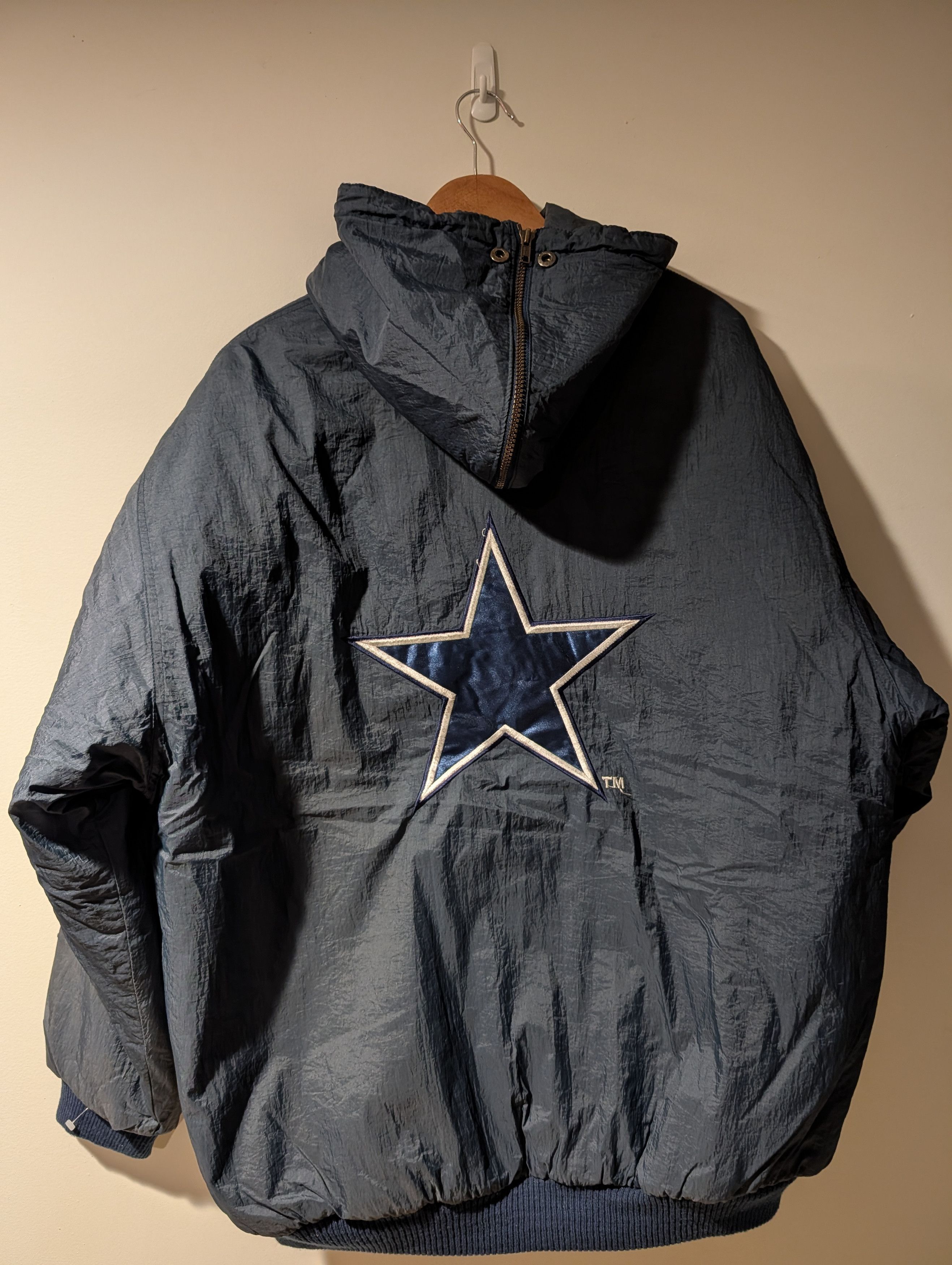 NFL Vintage Dallas Cowboys Jacket NFL Gameday Puffer Coat Size US M / EU 48-50 / 2 - 1 Thumbnail