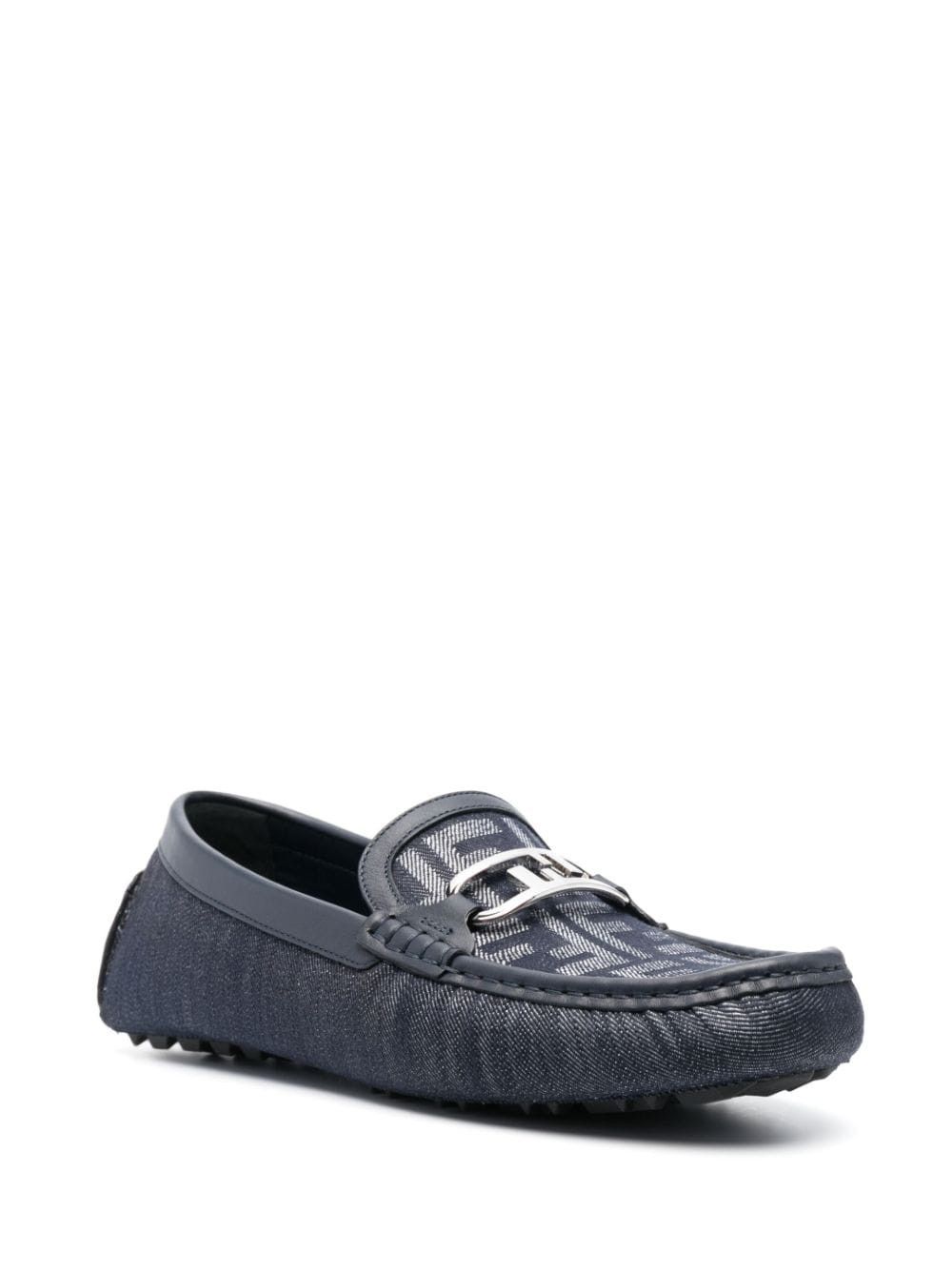 Fendi o1loc1c0824 Loafer in Navy Blue Size US 9 / EU 42 - 1 Thumbnail