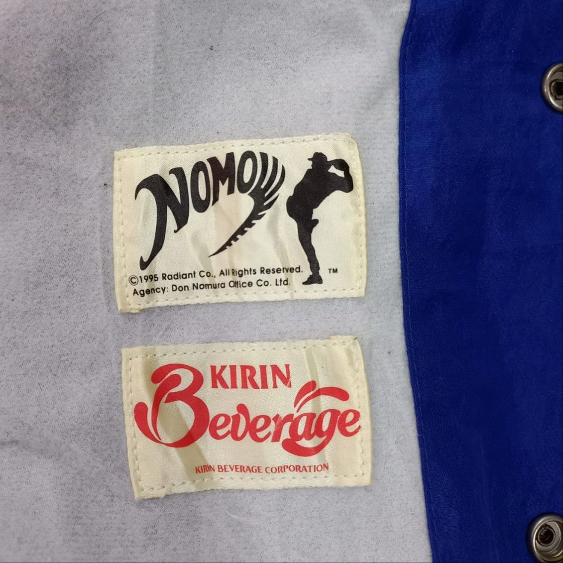 Starter Vintage Starter MLB LA Dodger Hideo Nomo Jacket Size US XL / EU 56 / 4 - 10 Thumbnail