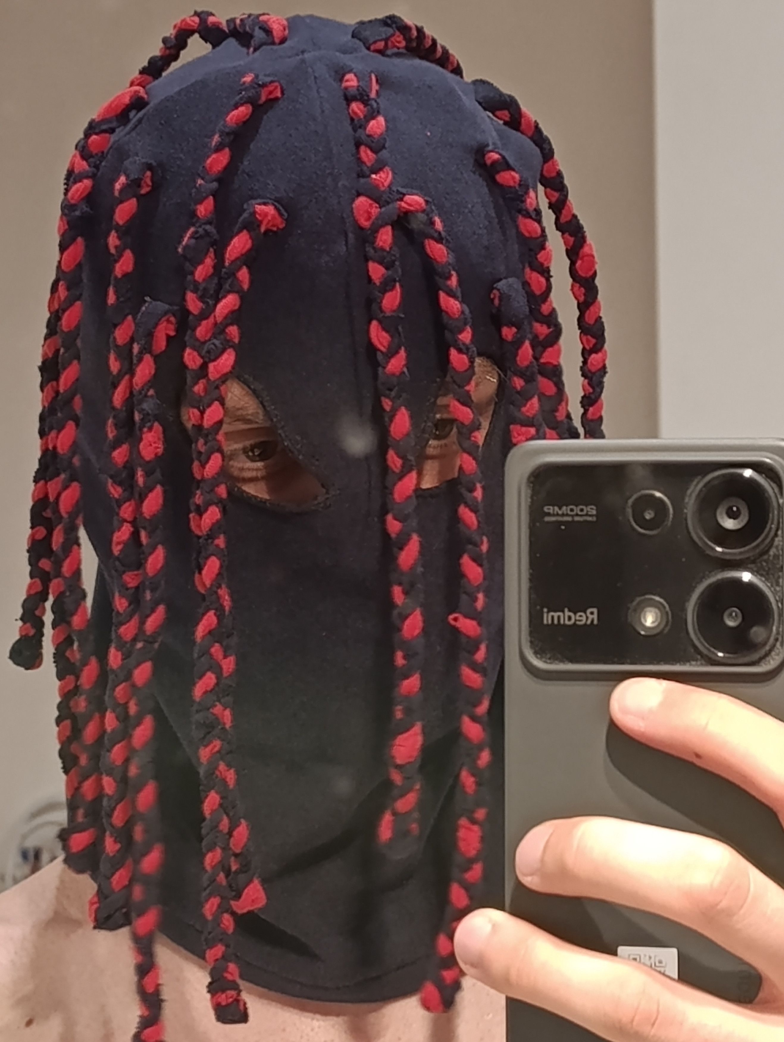 Custom Balaclava Nightmare with Braids from TEAR_ONLY