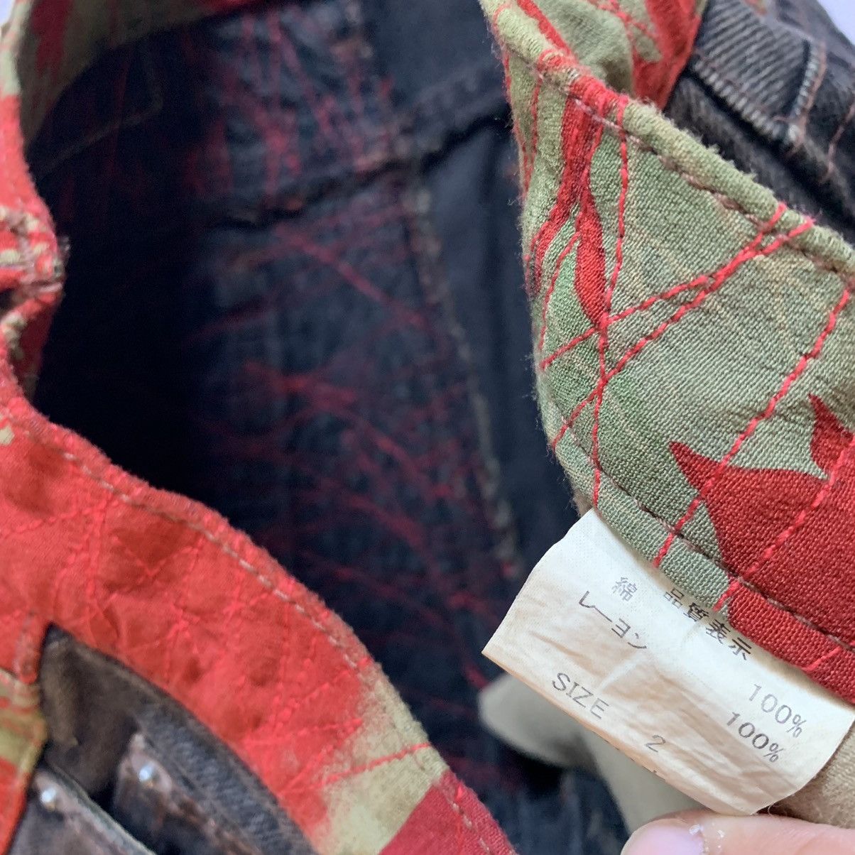If Six Was Nine × Japanese Brand × Vintage 90s Glamdy Japanese Hybrid Flare Pants Size US 30 / EU 46 - 6 Thumbnail