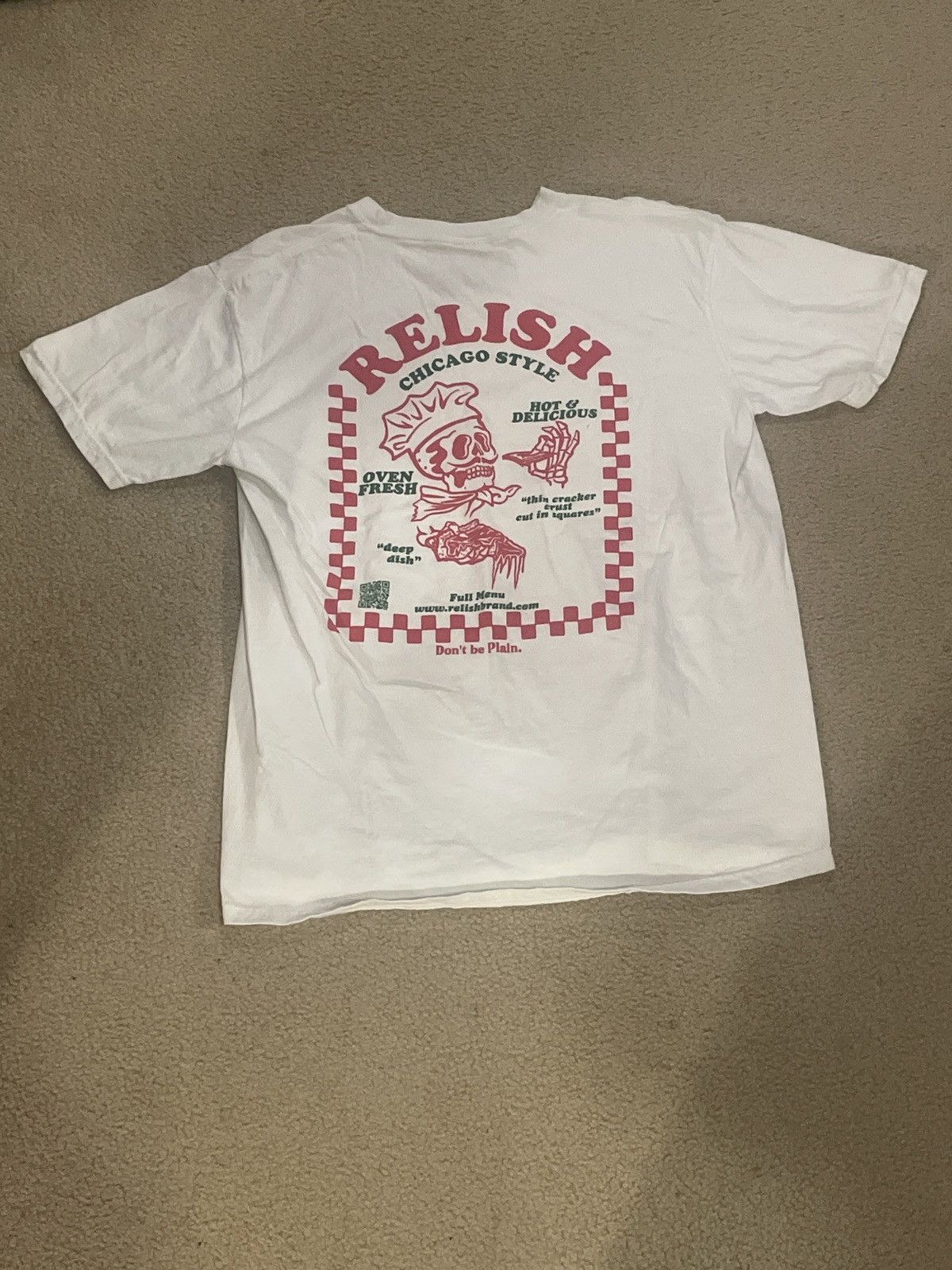 Vintage Vintage Relish-Chicago T-Shirt Size US L / EU 52-54 / 3 - 2 Thumbnail