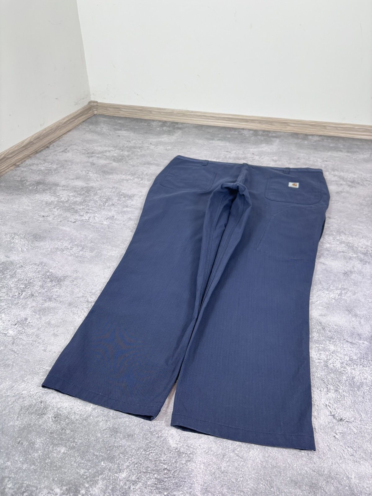 Carhartt Carhartt Men’s Navy Blue Pants Trousers USA Workwear Size US 40 / EU 56 - 3 Thumbnail
