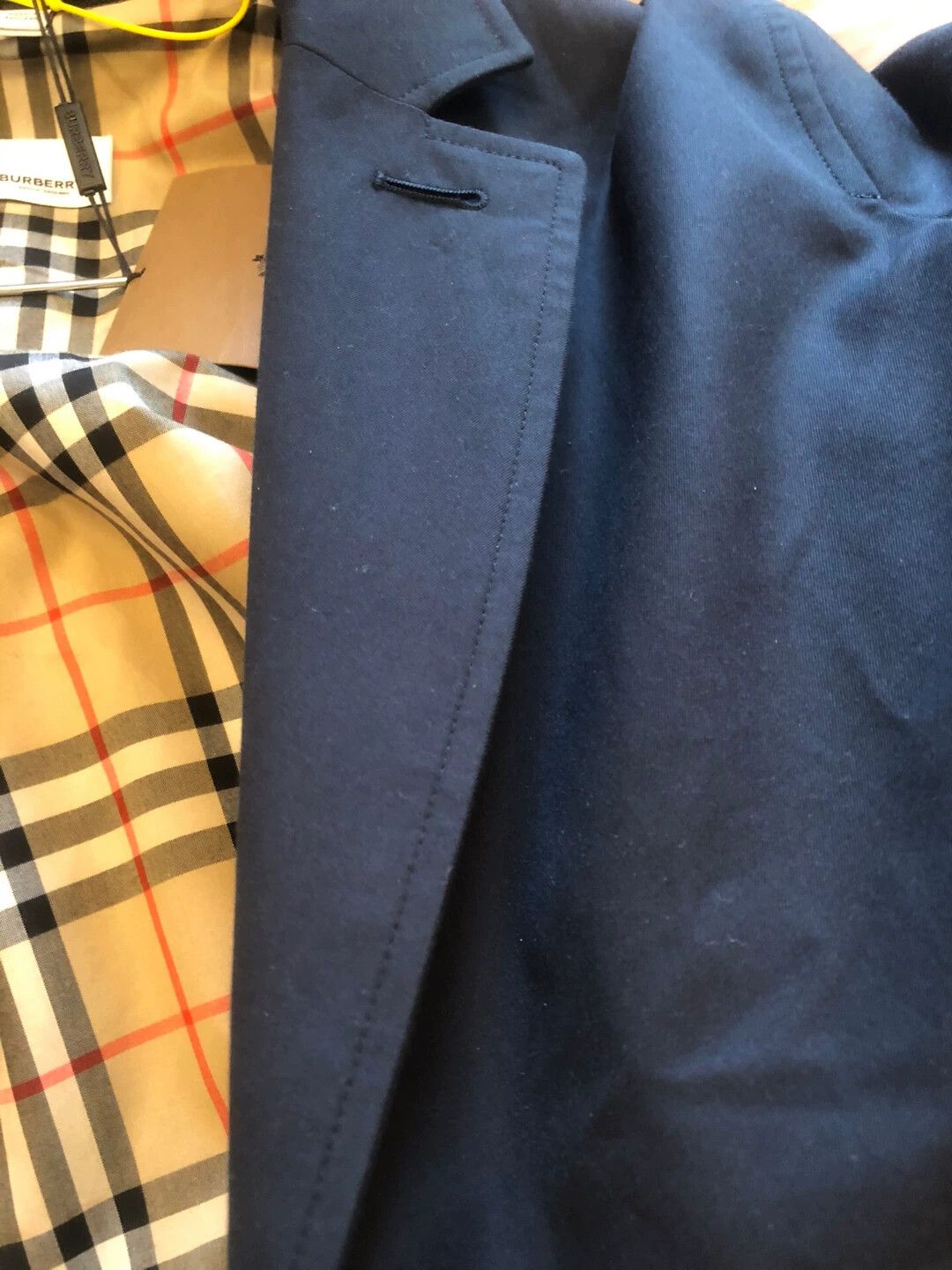Burberry Burberry UK Cotton Gabardine Trench Coat 48 Size US M / EU 48-50 / 2 - 5 Thumbnail
