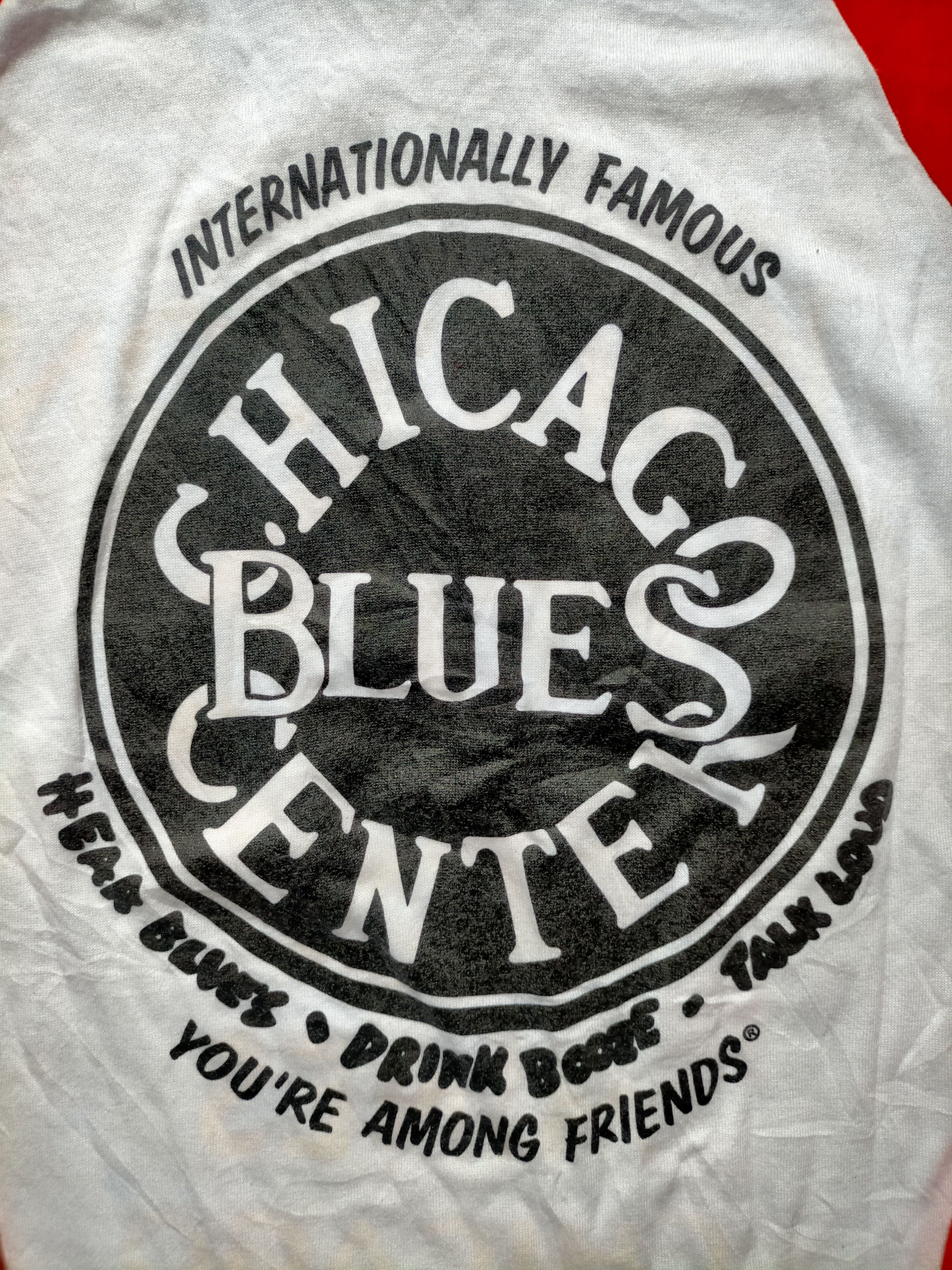 Band Tees Vintage Kingston Mines Chicago Three Quarter tee Size US M / EU 48-50 / 2 - 5 Thumbnail