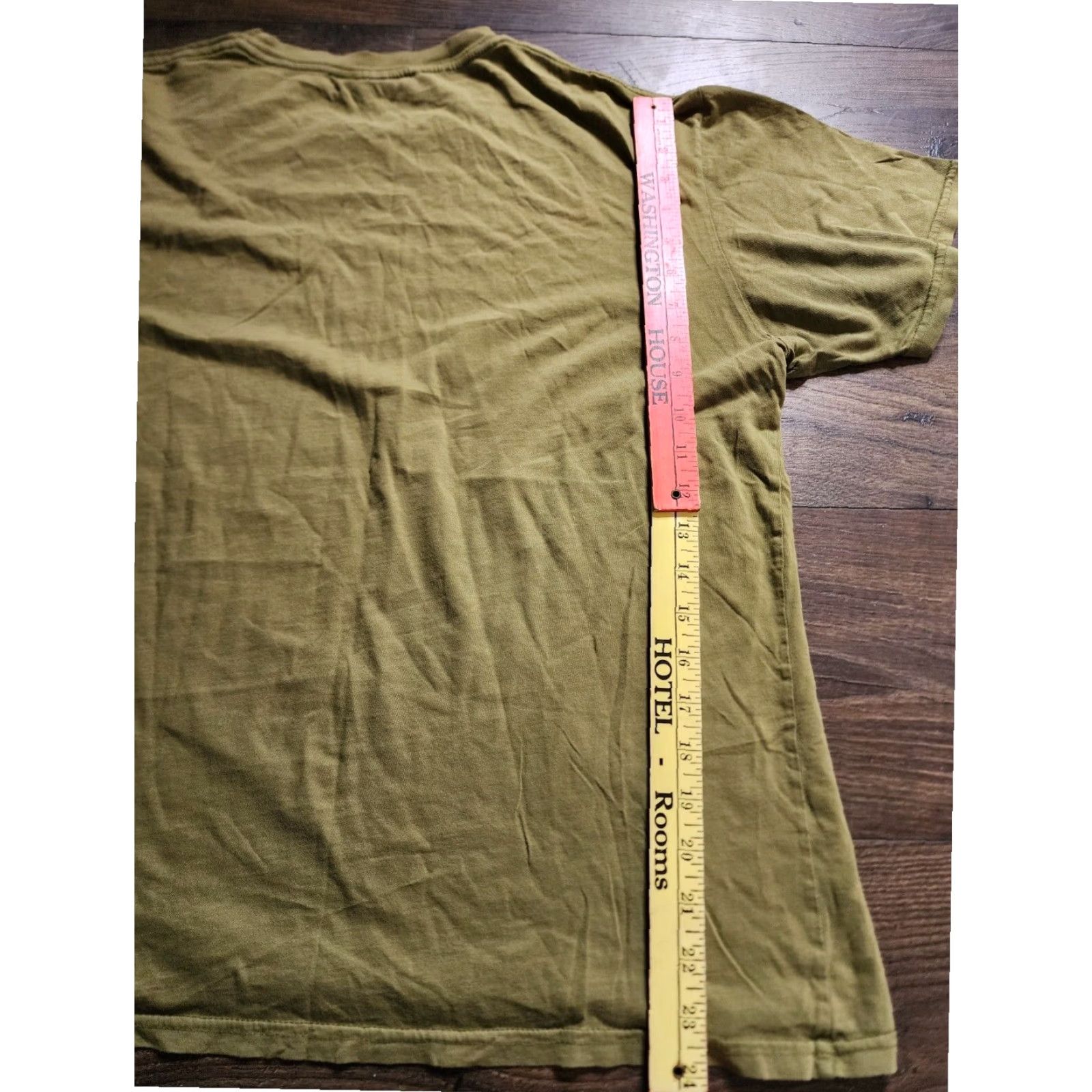 Vintage VINTAGE CBGB 90s Grunge Punk Rock T Shirt Mens Large Green Cotton OMFUG NYC Distress Size US L / EU 52-54 / 3 - 2 Thumbnail