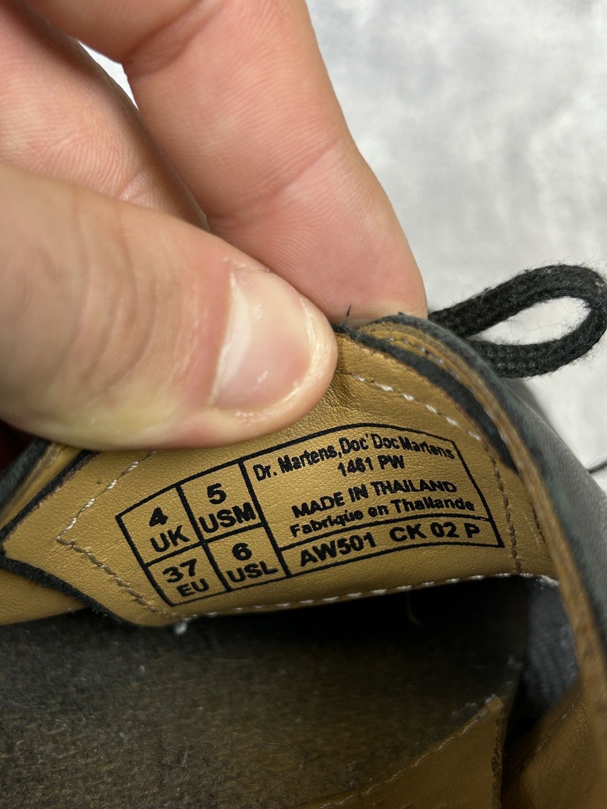 Dr. Martens × Vintage Women’s Dr Martens Vintage Leather Oxford Shoes Size 37 y2k Size US 7 / IT 37 - 18 Thumbnail