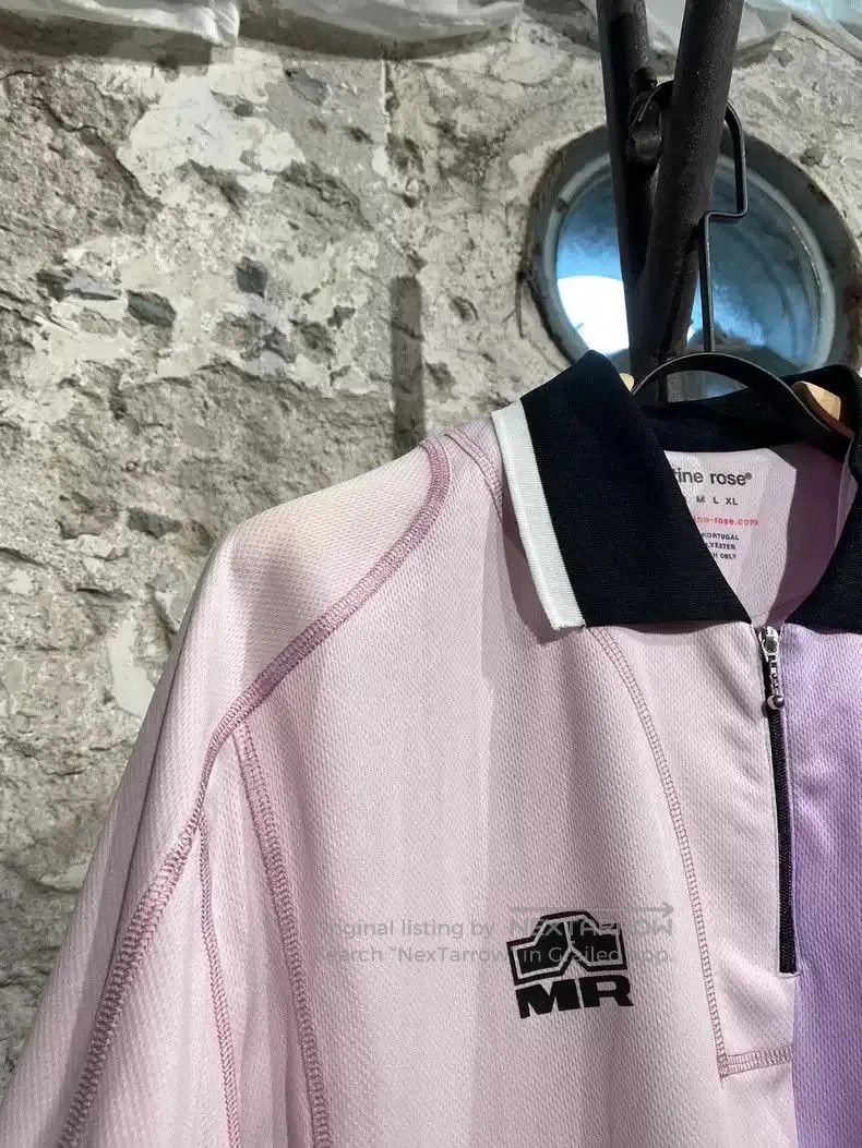 Martine Rose Martine rose pink-purple double-split shirt short-sleeved T Size US XS / EU 42 / 0 - 4 Thumbnail