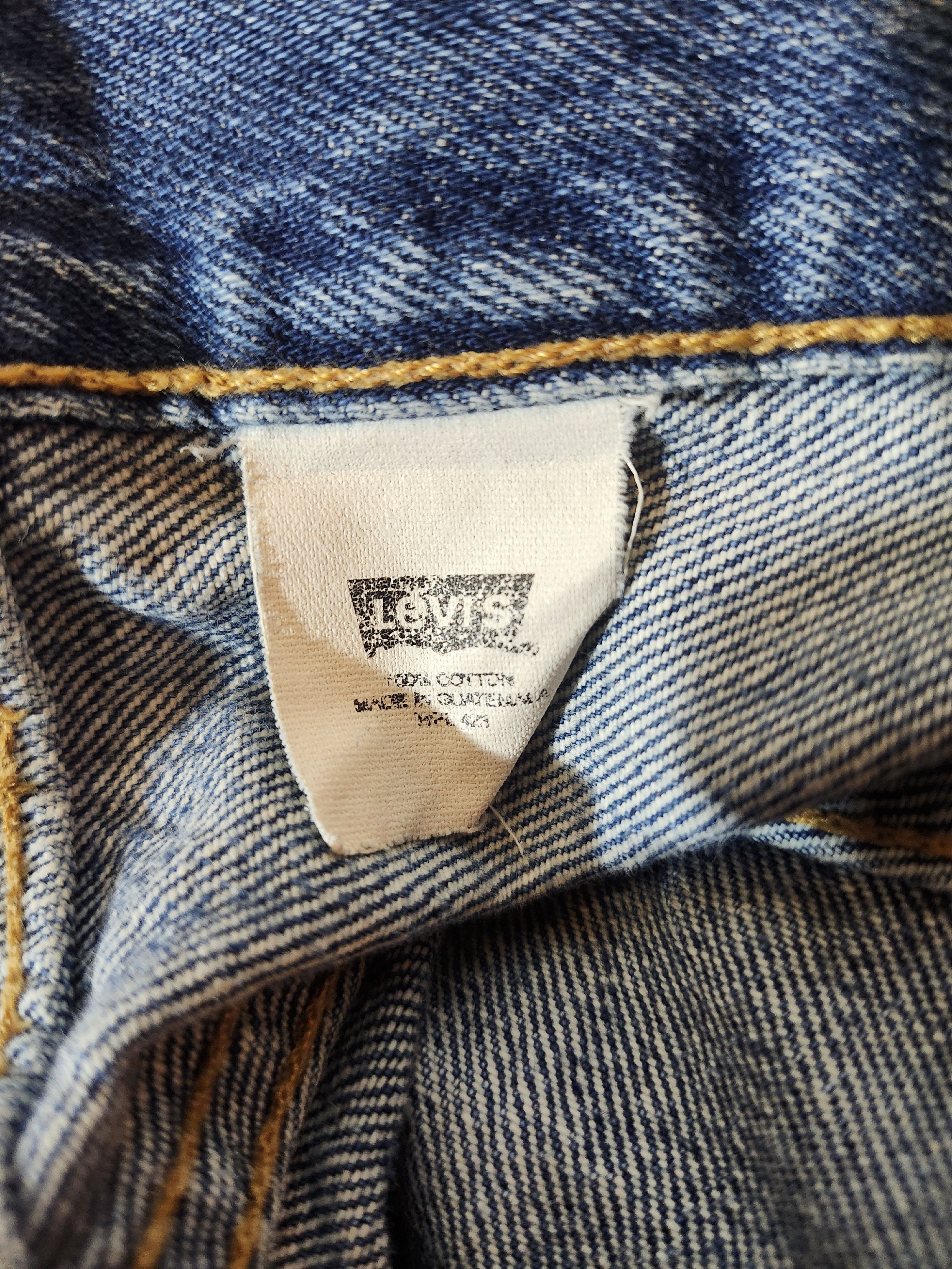 Levi's Vintage Clothing Levis 501 Jeans-Faded/Distressed Size US 34 / EU 50 - 8 Thumbnail