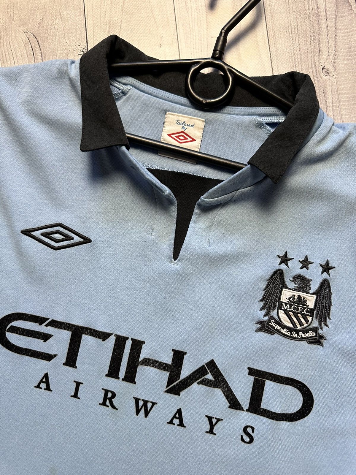 Umbro × Vintage Vintage Manchester City Umbro soccer jersey size XXL Size US XXL / EU 58 / 5 - 4 Thumbnail