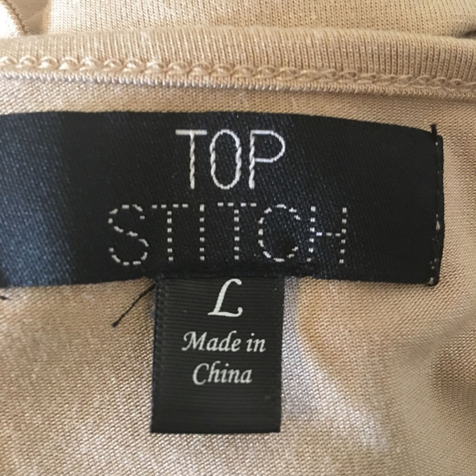 Other Top Stitch dune tunic tank with crochet lace hem Size L / US 10 / IT 46 - 10 Thumbnail