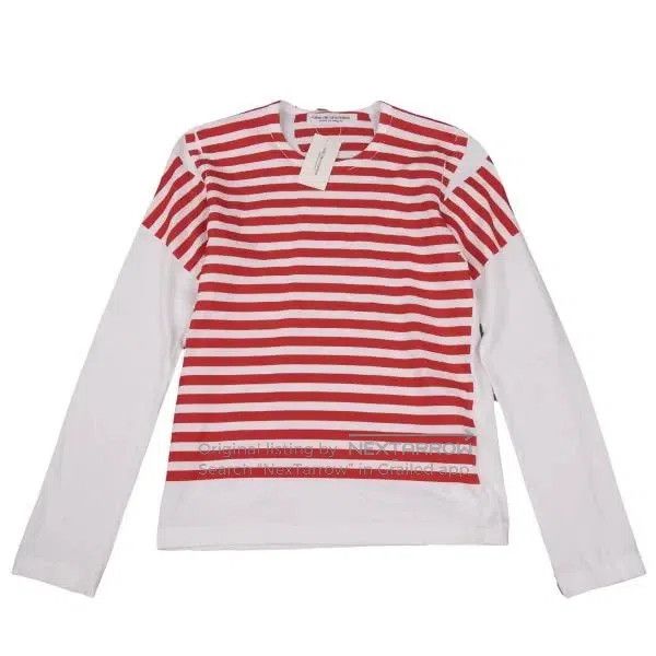 Comme des Garcons Comme des Garcons one-size-fits-all Retro Red Striped Shirt Size S / US 4 / IT 40 - 1 Thumbnail