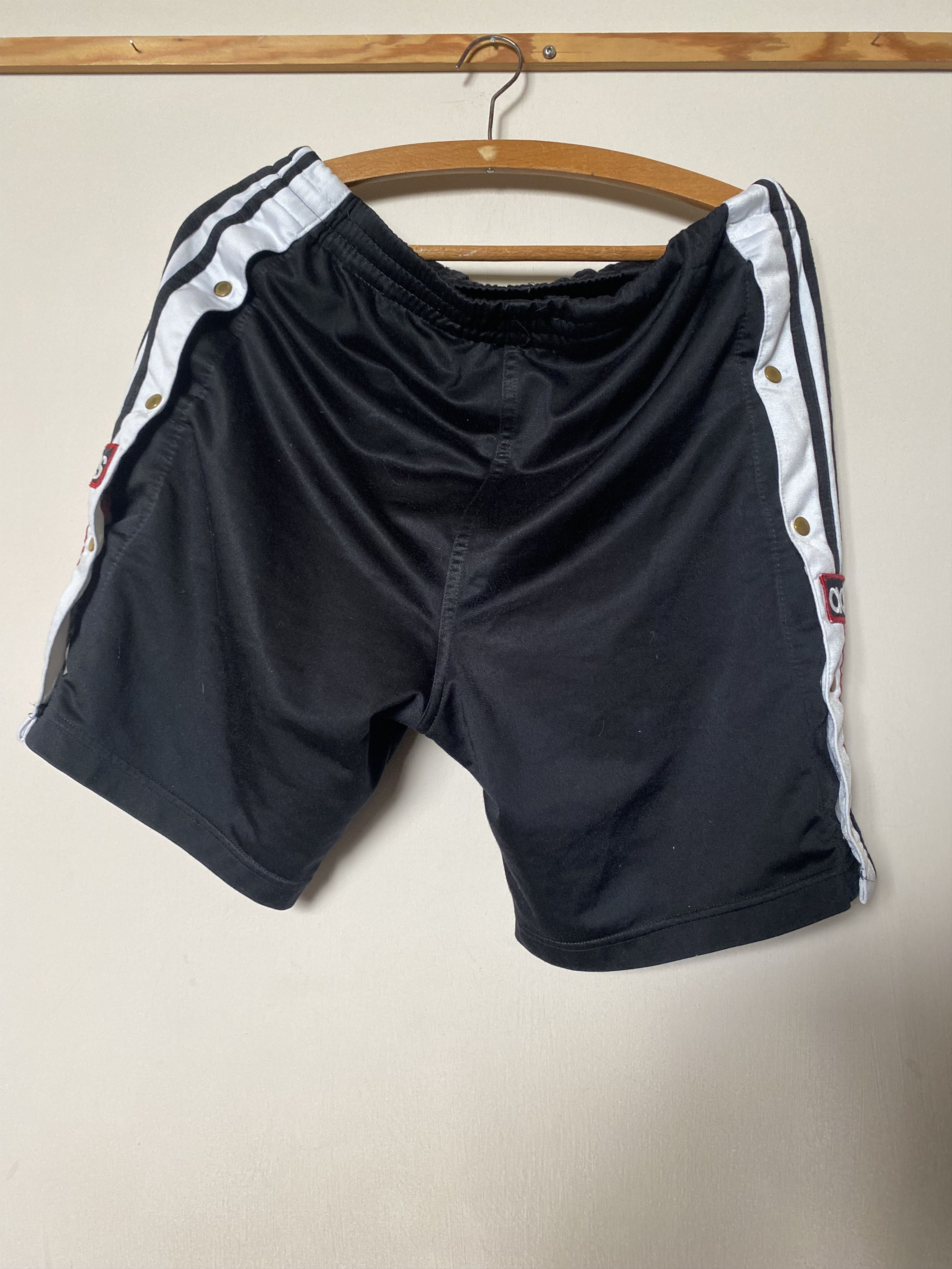 Adidas Vintage retro men's Adidas shorts - green - M - UNIQUE Size US 38 / EU 54 - 2 Thumbnail