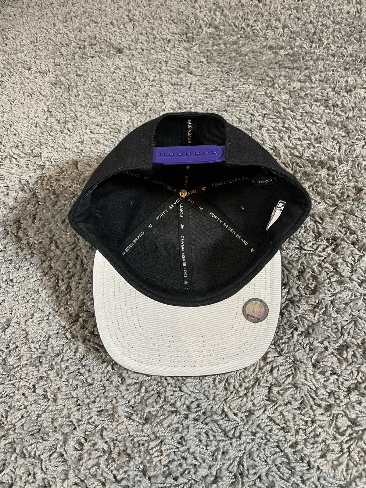 47 Brand Vintage NBA Raptor Toronto HWC 47 Brand Snapback Hat Cap Size ONE SIZE - 5 Thumbnail