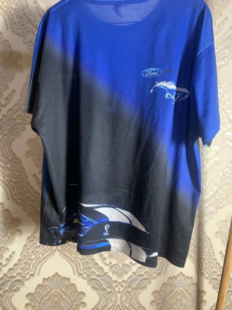 Ford × Vintage VERY RARE FORD MUSTANG NASCAR RACING SPORT CAR MADE IN USA Size US XL / EU 56 / 4 - 5 Thumbnail