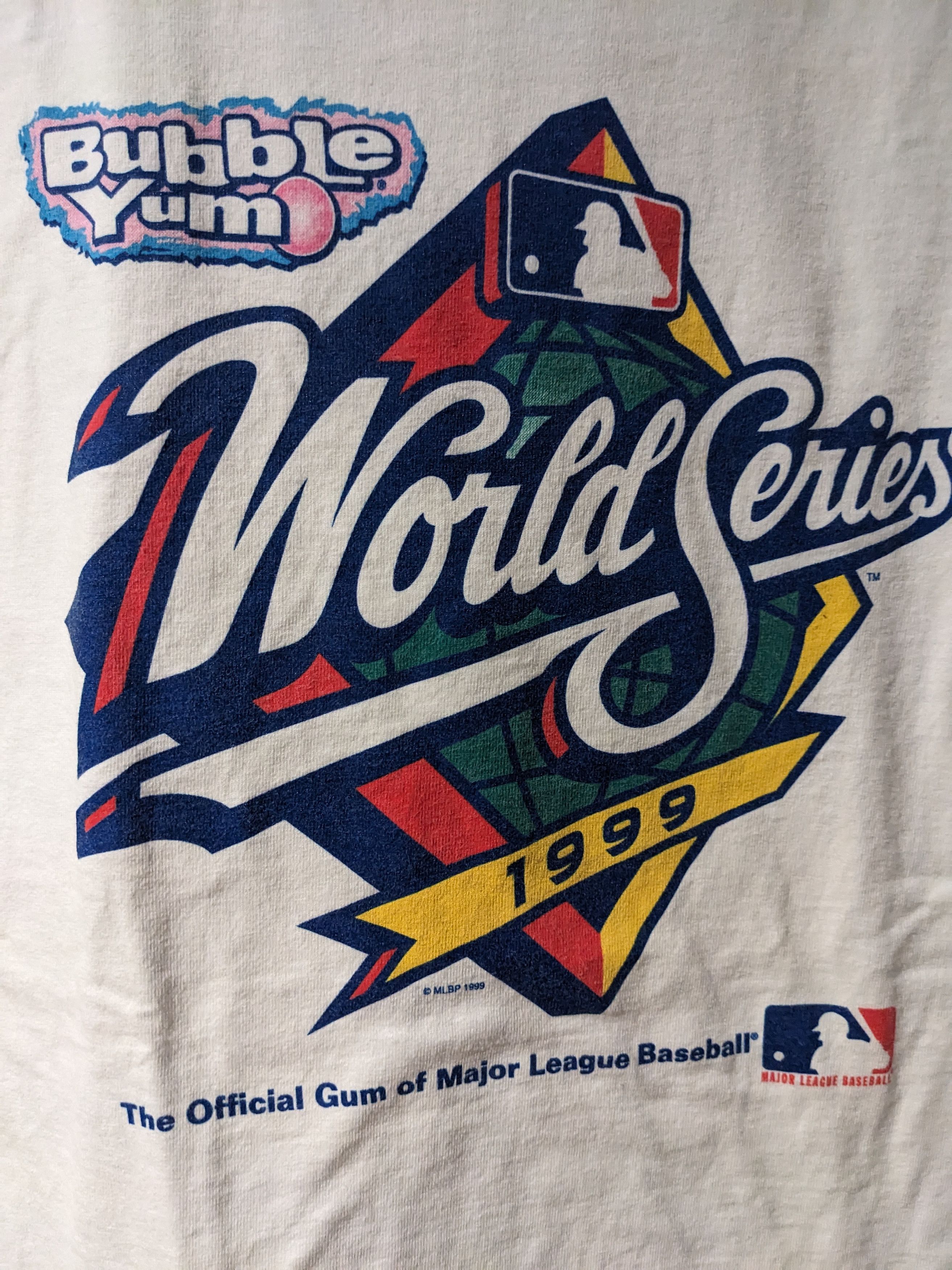 MLB × Vintage Vintage 1999 New York Yankees World Series MLB T-Shirt Size US XL / EU 56 / 4 - 2 Thumbnail