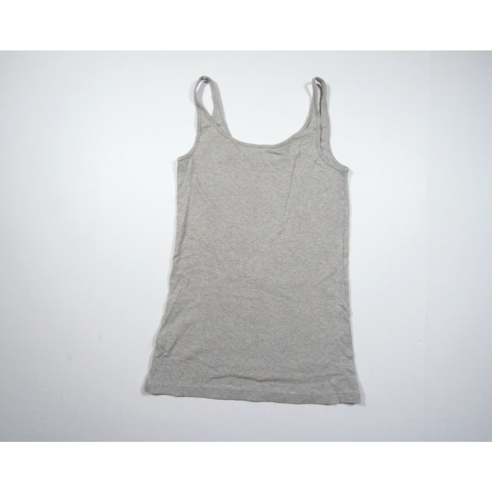 Eileen Fisher VINTAGE Eileen Fisher Tank Top Womens XS Gray Casual Sleeveless Cotton Basic All Seasons Size XS / US 0-2 / IT 36-38 - 4 Thumbnail