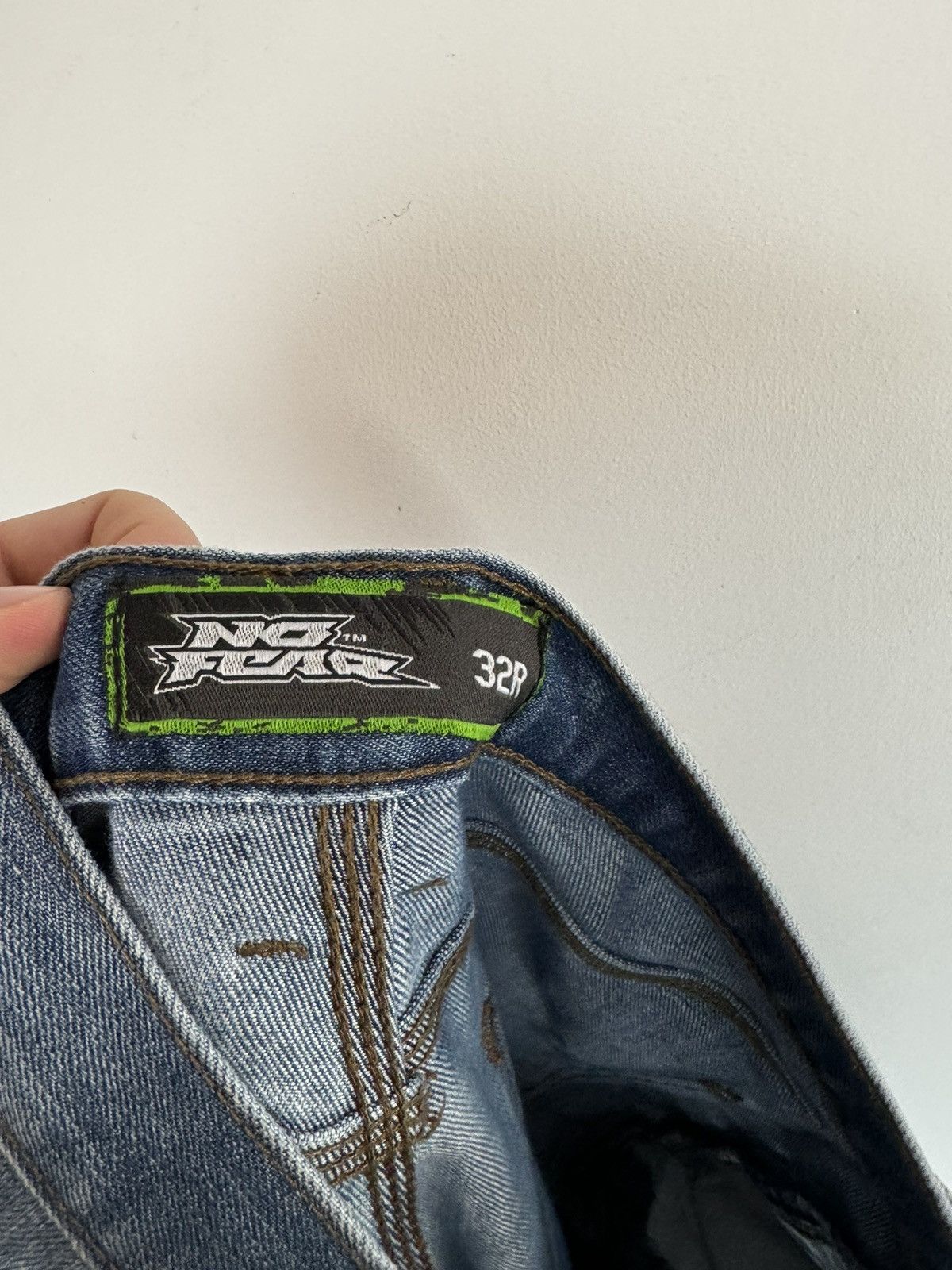 No Fear × Vintage Vintage No Fear Denim Jeans Size US 32 / EU 48 - 5 Thumbnail