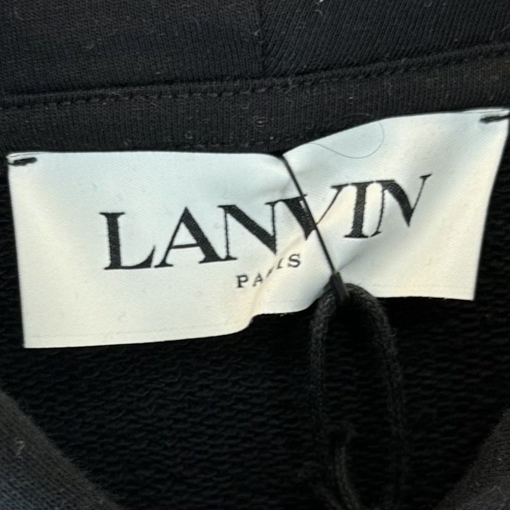 Lanvin Lanvin Embroidered Logo Hoodie Black Size US XS / EU 42 / 0 - 3 Thumbnail