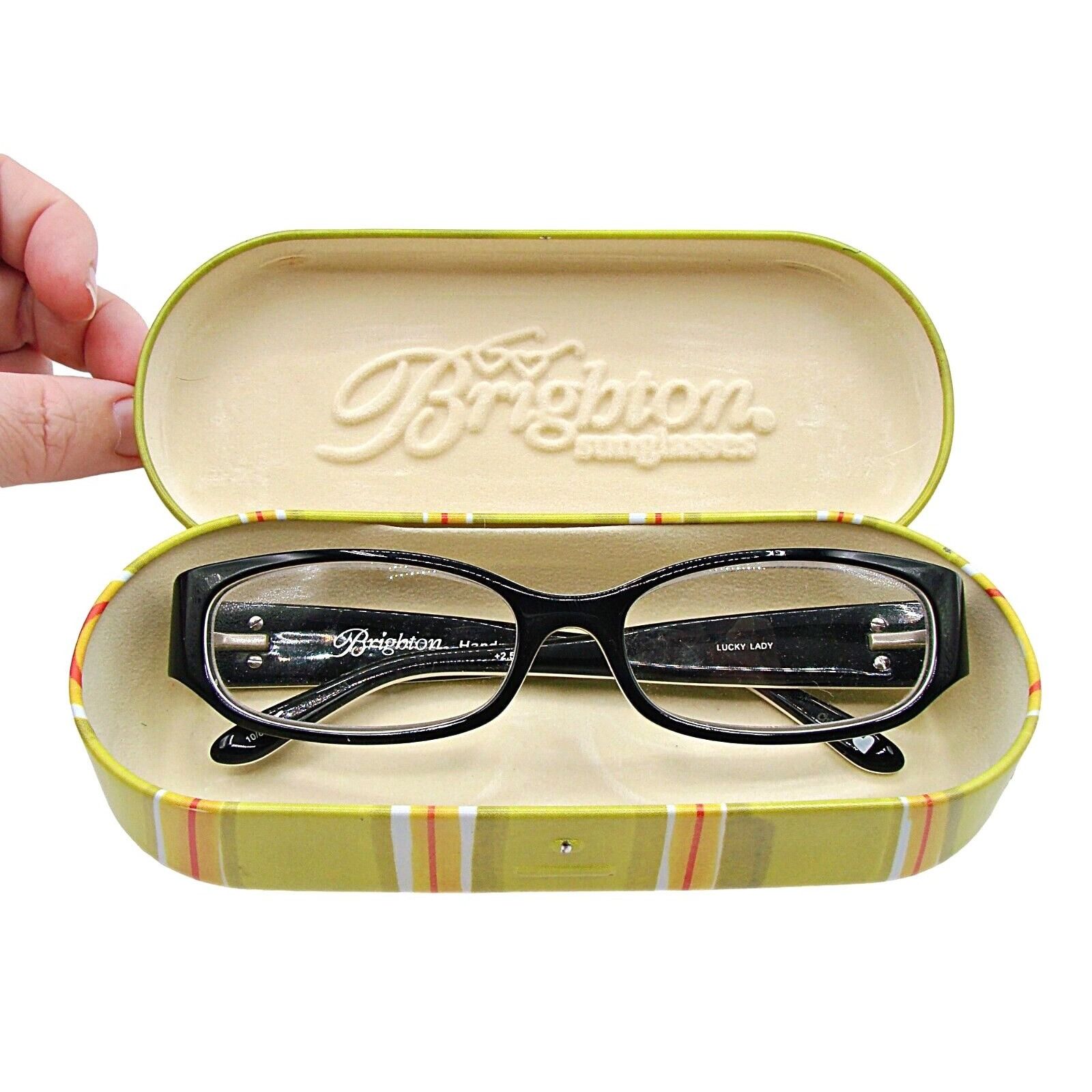 Brighton Brighton Reading +2.50 Readers Lucky Lady Ladybug Black Eyeg ...