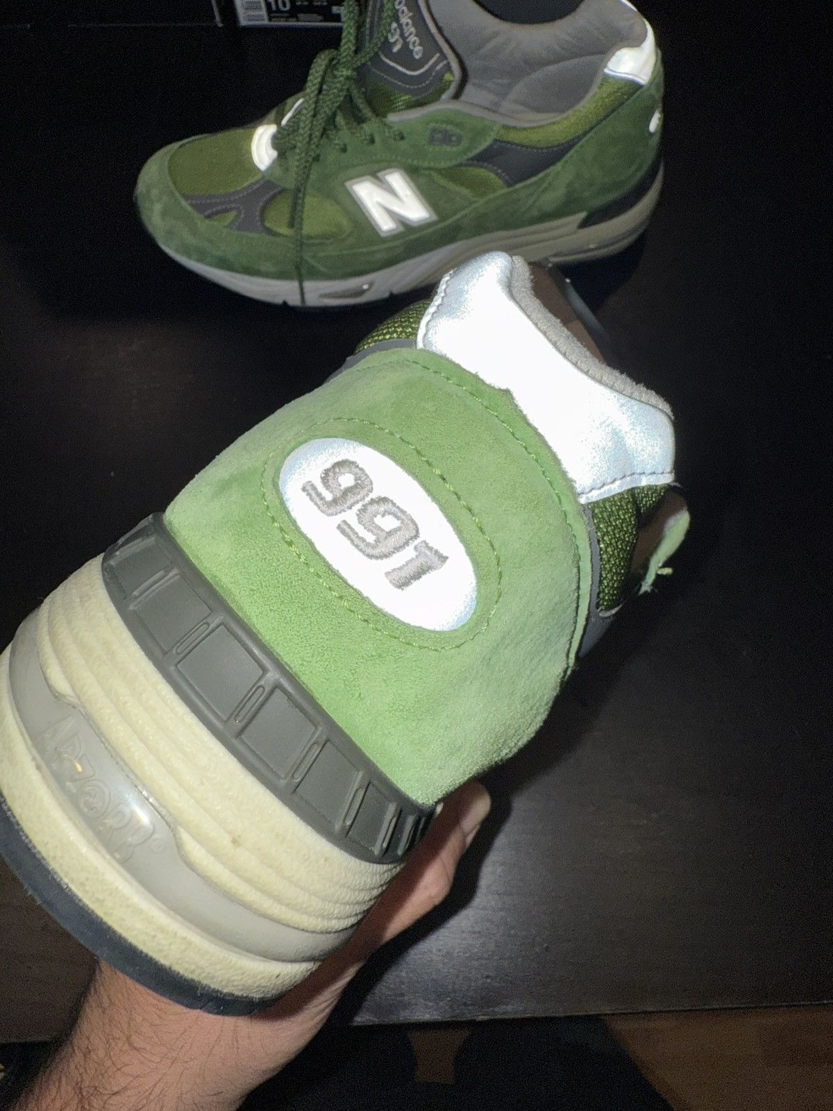 New Balance New Balance 991 Made in UK Bright Green US10 Size US 10 / EU 43 - 17 Thumbnail