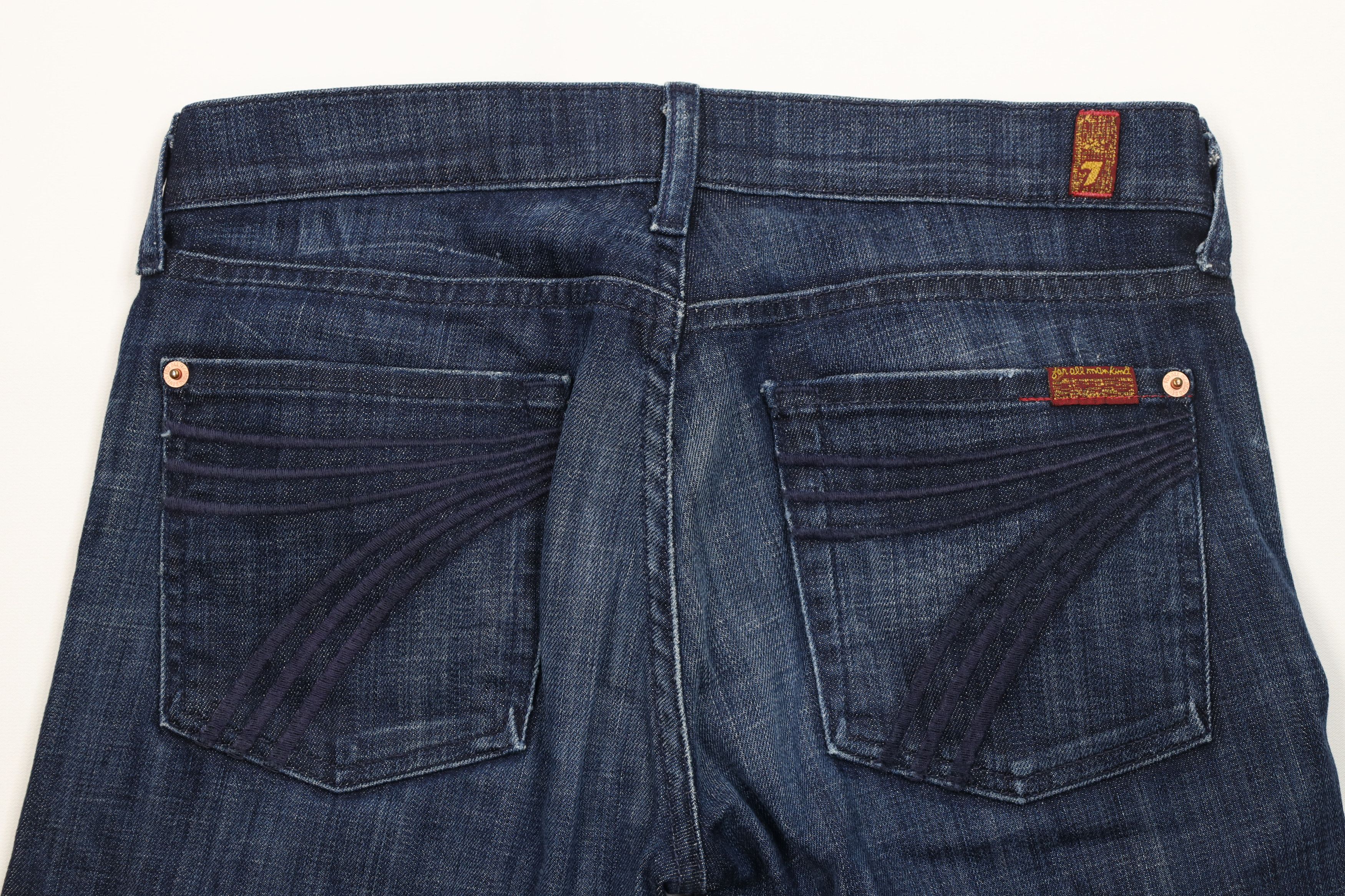 7 For All Mankind 7 For All Mankind 7FAM Dojo Stretch Denim Capris Jeans USA Size 27" / US 4 / IT 40 - 9 Thumbnail