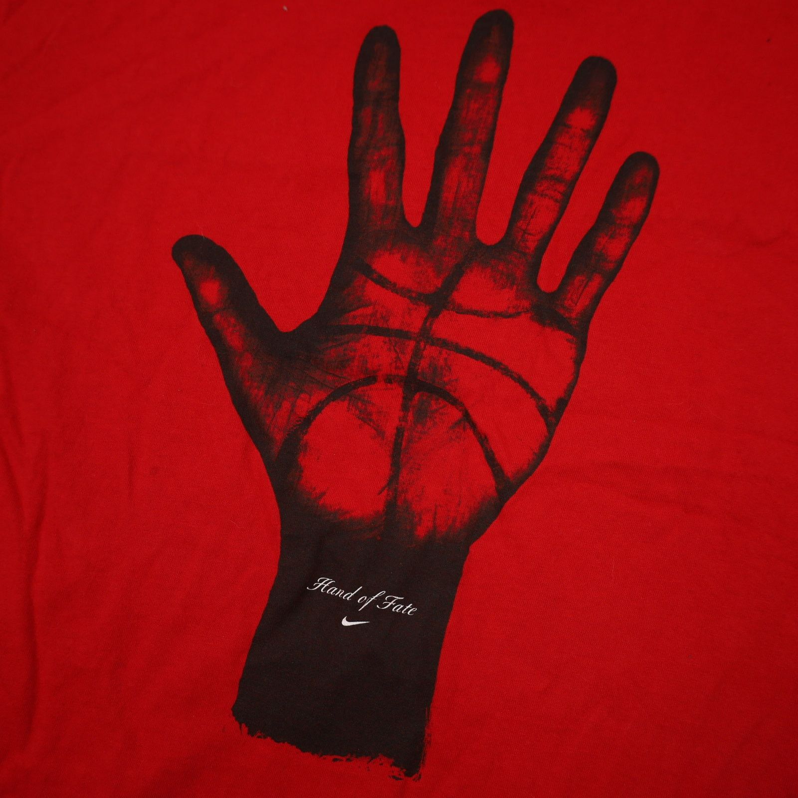 Nike × Vintage Vintage Nike "Hand of Fate" Graphic T Shirt Size US XXL / EU 58 / 5 - 7 Thumbnail