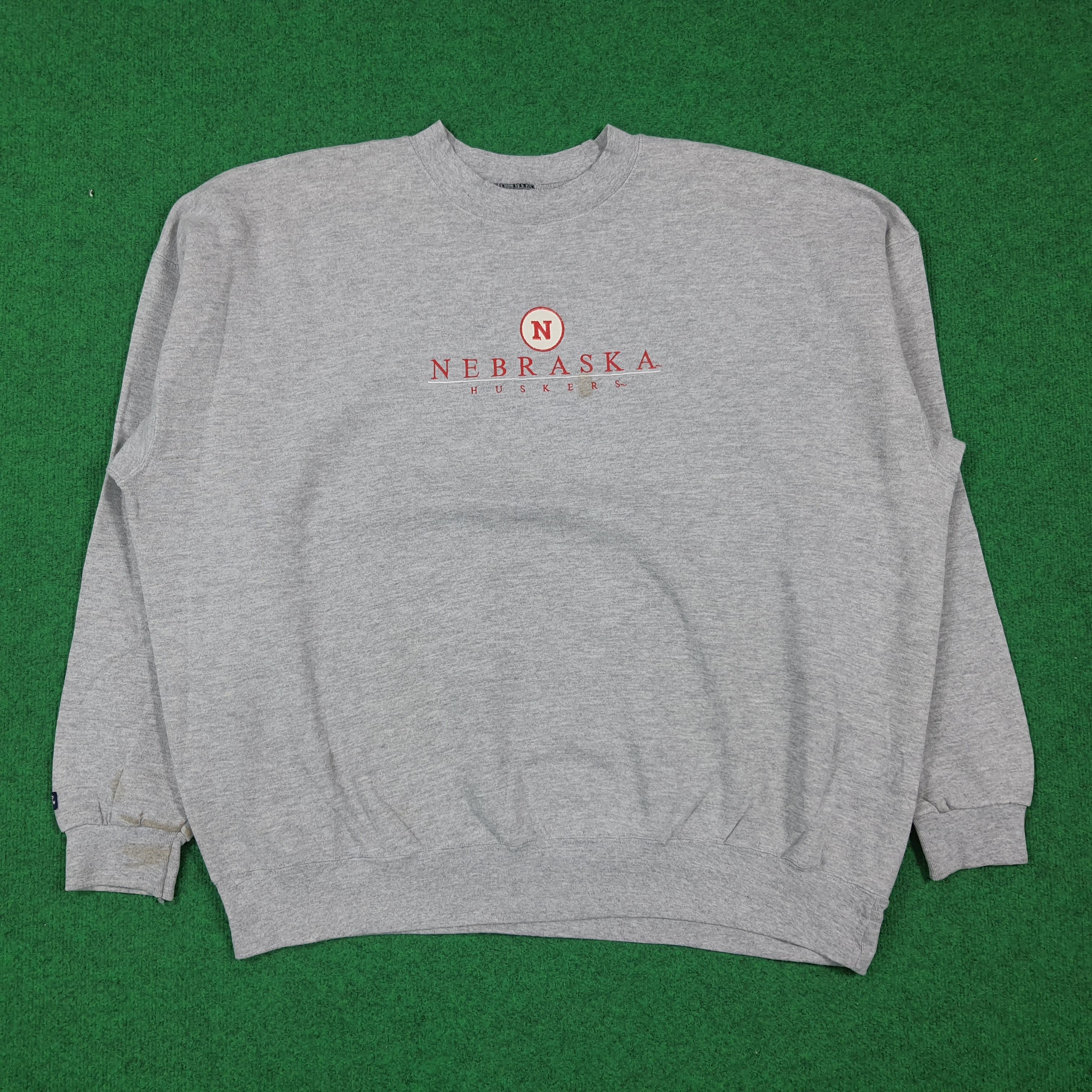 Jansport Vintage 90s Nebraska Huskers University Sweatshirt C287N22 Size US XXL / EU 58 / 5 - 1 Thumbnail