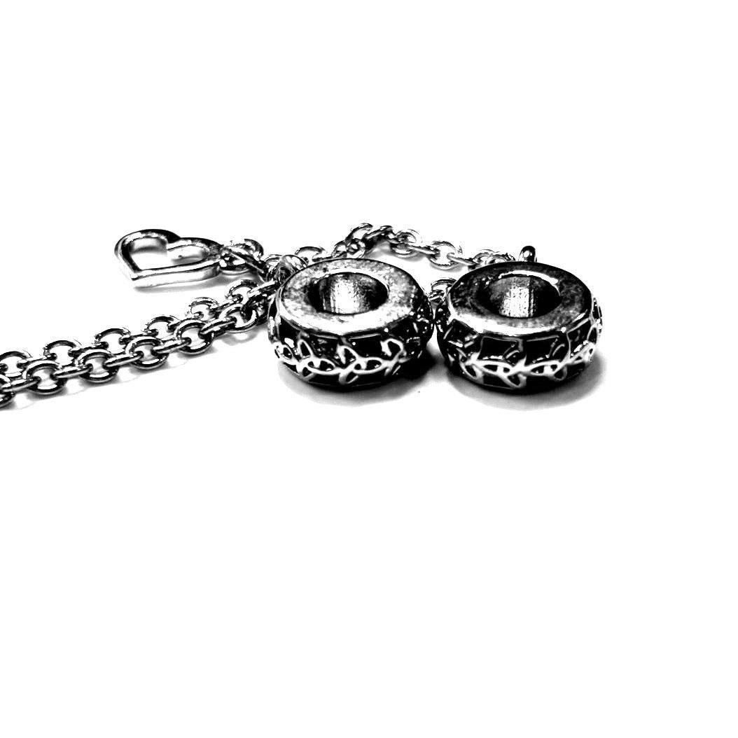 Other EUROPEAN BEADS Women's Silver Tone 4" Safety Charm Size ONE SIZE - 2 Thumbnail