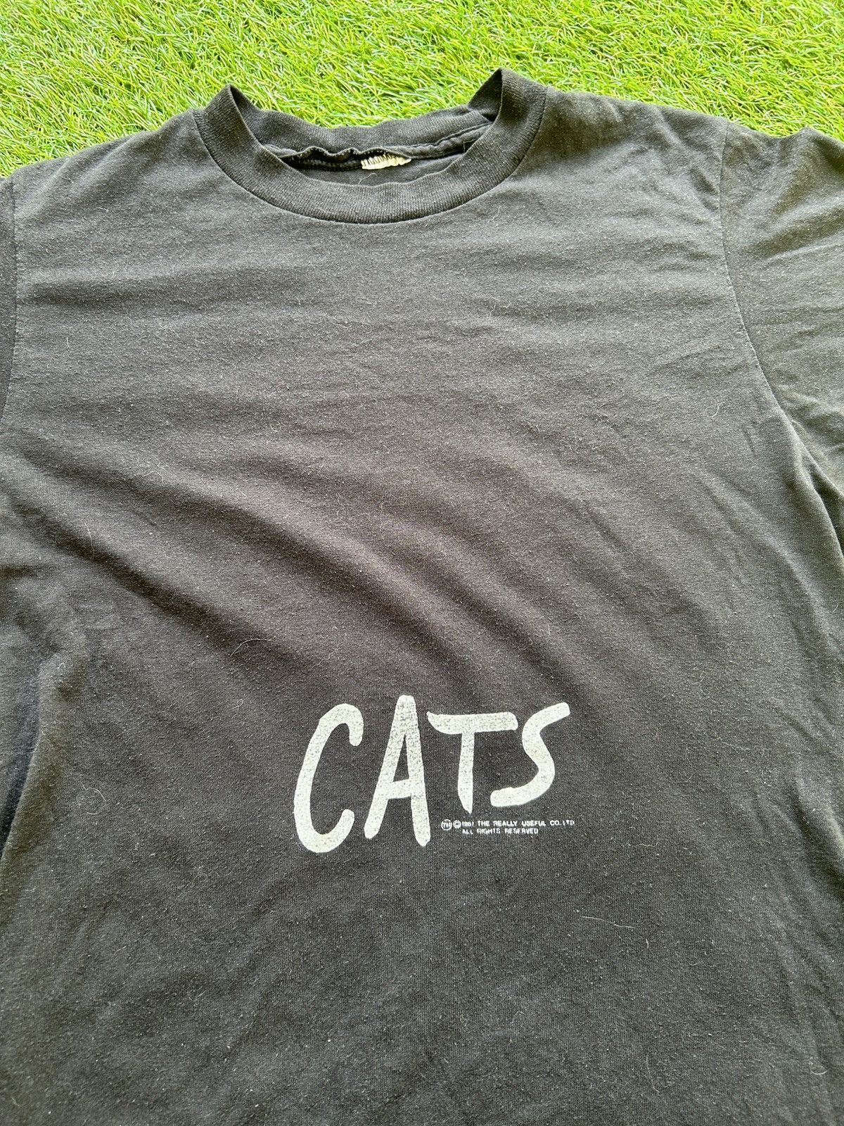Vintage Vintage 1981 Cats Musical T-Shirt Size US S / EU 44-46 / 1 - 2 Thumbnail
