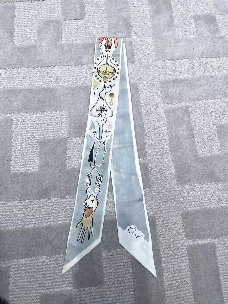 Dior Dior Small silk scarf Size ONE SIZE - 3 Thumbnail