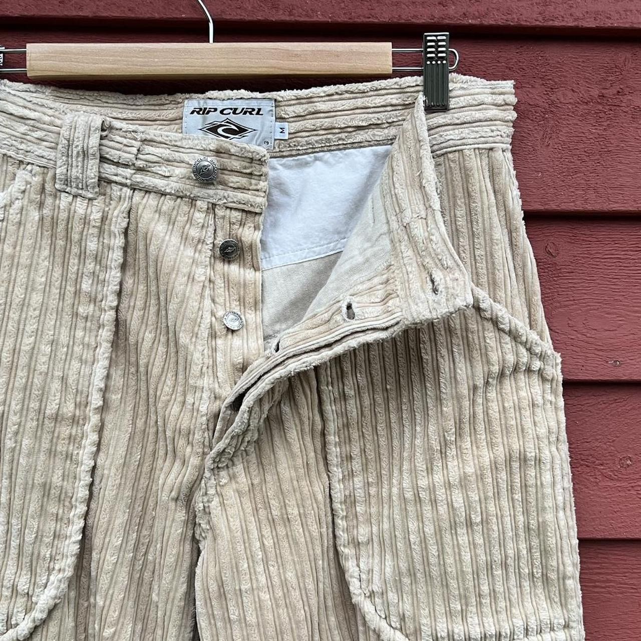 Rip Curl Vintage Rip Curl Beige Corduroy Pants Size US 32 / EU 48 - 4 Thumbnail