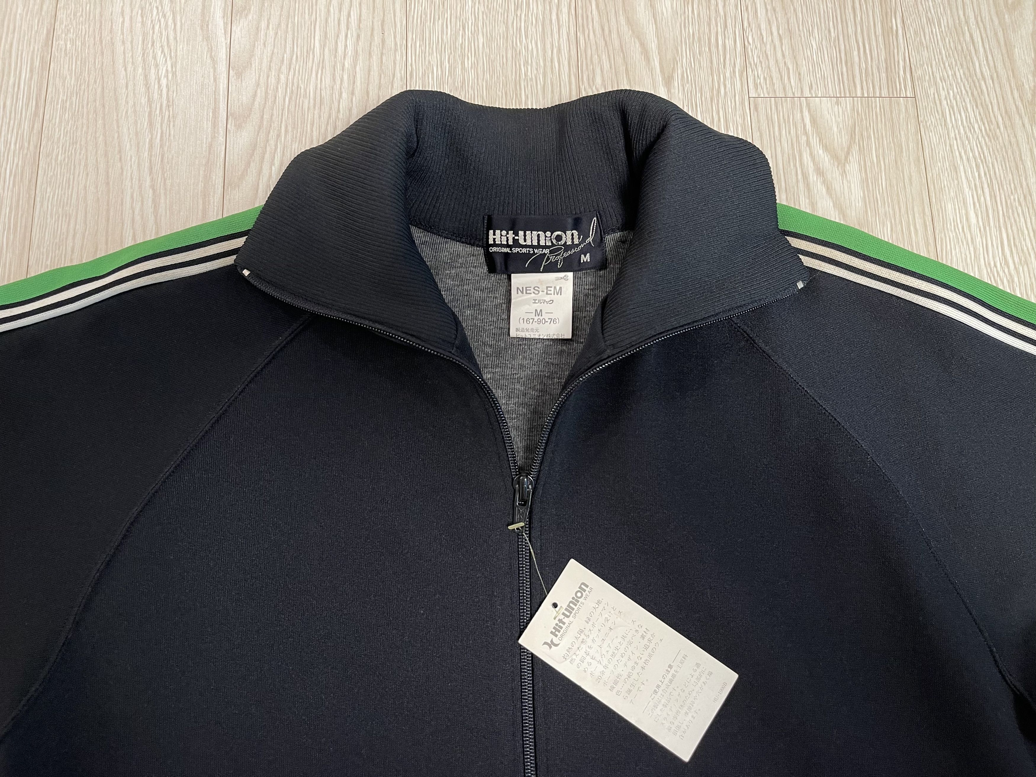 Japanese Brand Hit Union Old Japan 90’s Vintage Track Top Jacket Size US M / EU 48-50 / 2 - 2 Thumbnail
