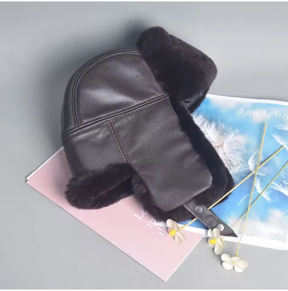 Japanese Brand Unisex RealRabbit Fur Ushanka Trapper Hat Size S Size ONE SIZE - 8 Thumbnail