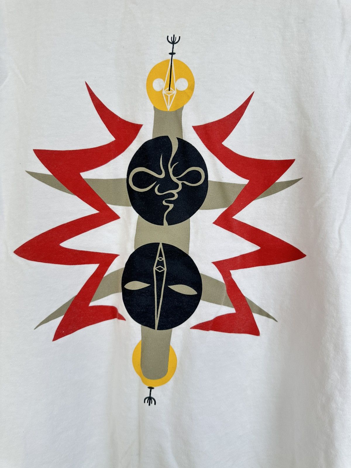 Vintage Vintage 90s Taro Okamoto Tee Size US S / EU 44-46 / 1 - 2 Thumbnail