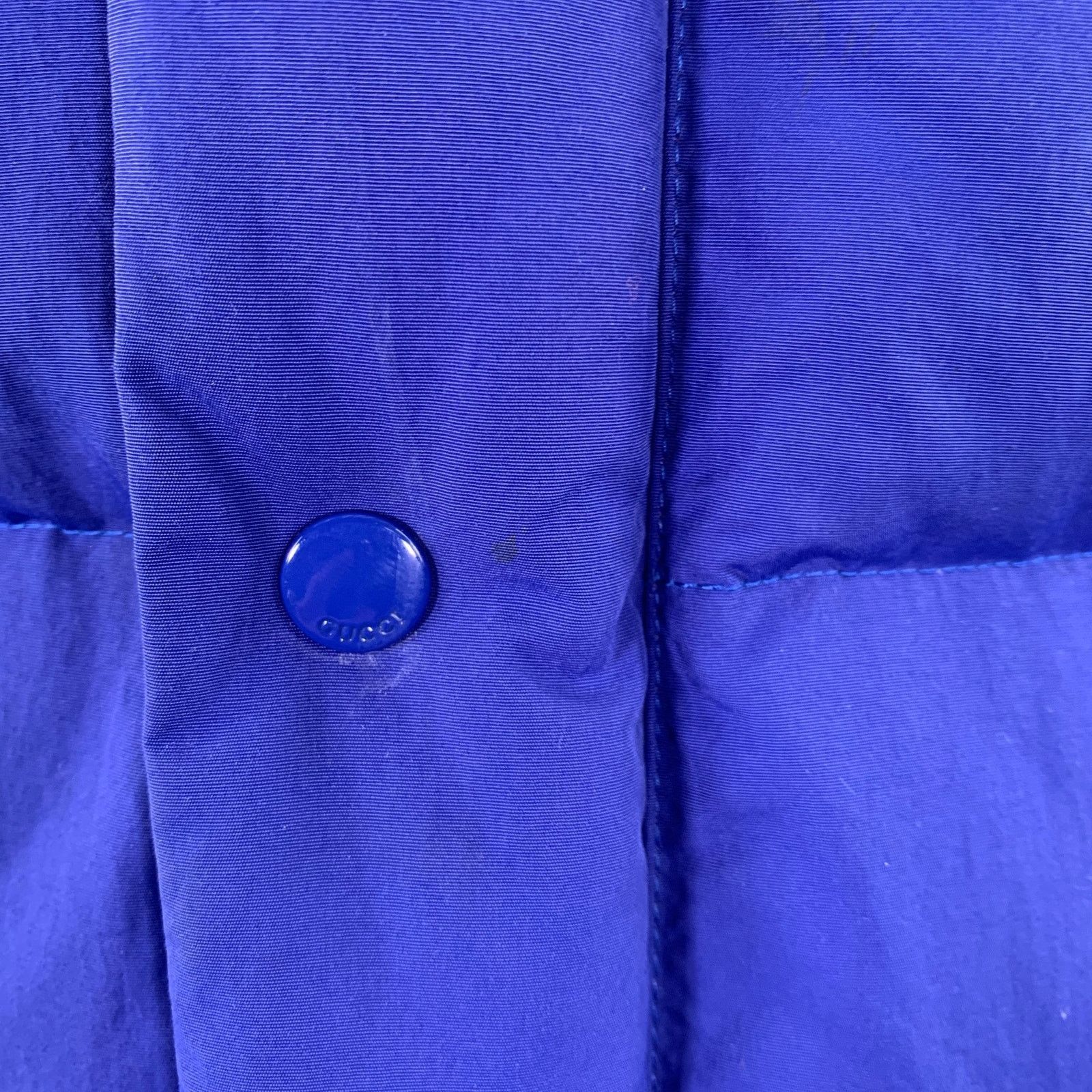 Gucci Size 36 Blue Red Polyamide Puffer Goose Down Hooded Coat Size US S / EU 44-46 / 1 - 6 Thumbnail