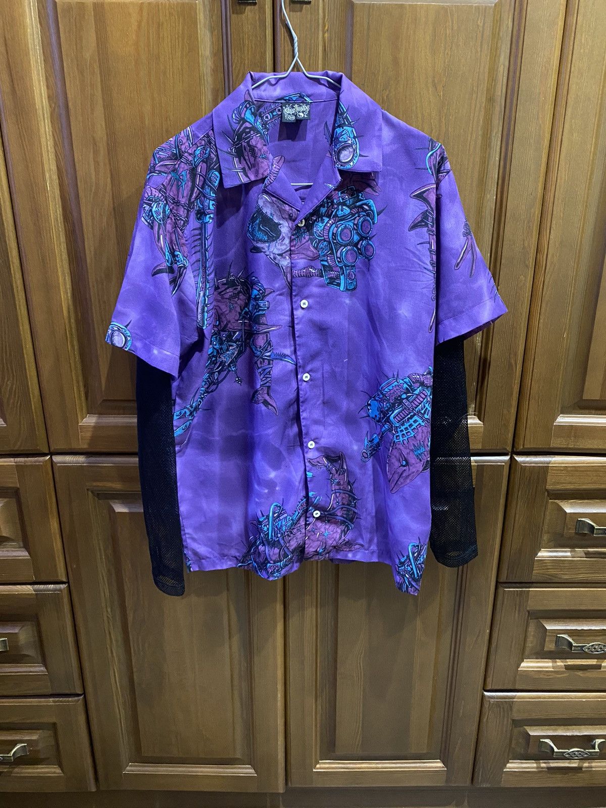 Drop Dead Clothing Drop Dead Oversized Shirt Emo Skate Punk Vintage Rave Metal Size US XS / EU 42 / 0 - 14 Thumbnail