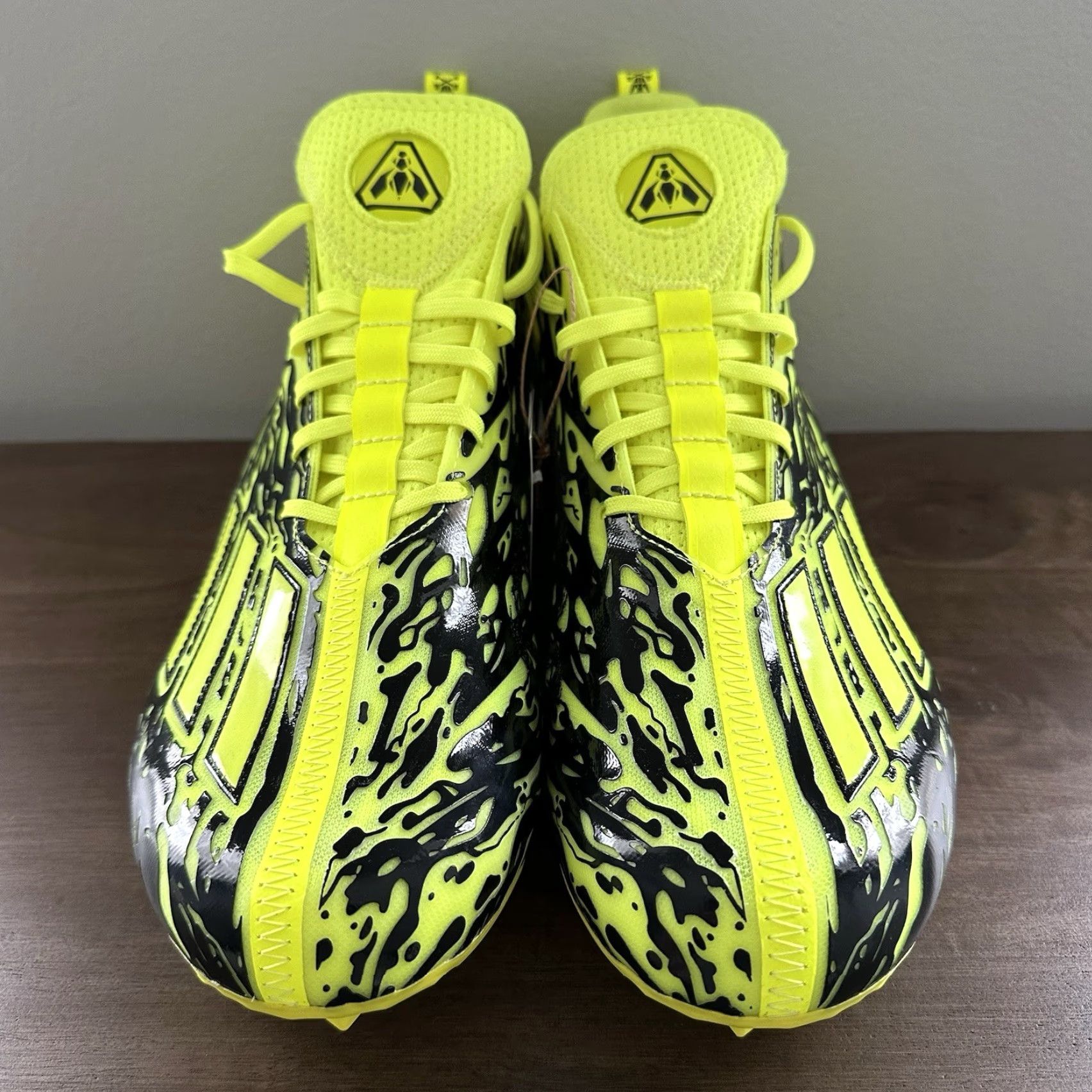 Adidas Adidas Adizero 12.0 Football Cleats Mens Size 14 IG7218 Solar Yellow Size US 14 / EU 47 - 2 Thumbnail