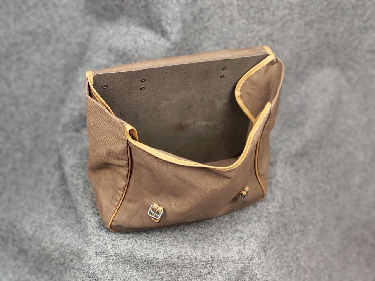 Vintage Vintage 60's Lafuma Two Bicycle Bags in Beige Canvas Bag Size ONE SIZE - 16 Thumbnail