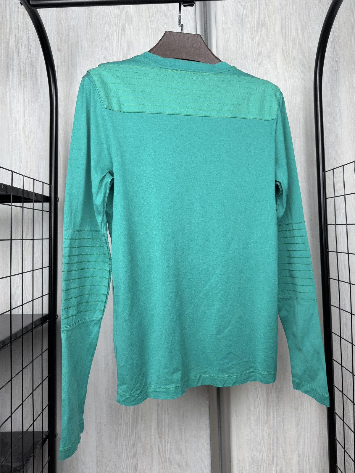 Versace Versace Collection emerald green long sleeve tee shirt Size US L / EU 52-54 / 3 - 7 Thumbnail