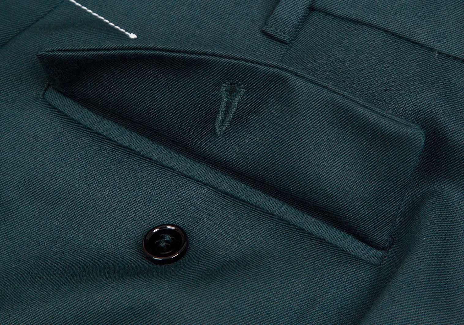 Maison Margiela Bias Cut Sarouel Pants in Dark Green Size 40 Size 28" / US 6 / IT 42 - 9 Thumbnail