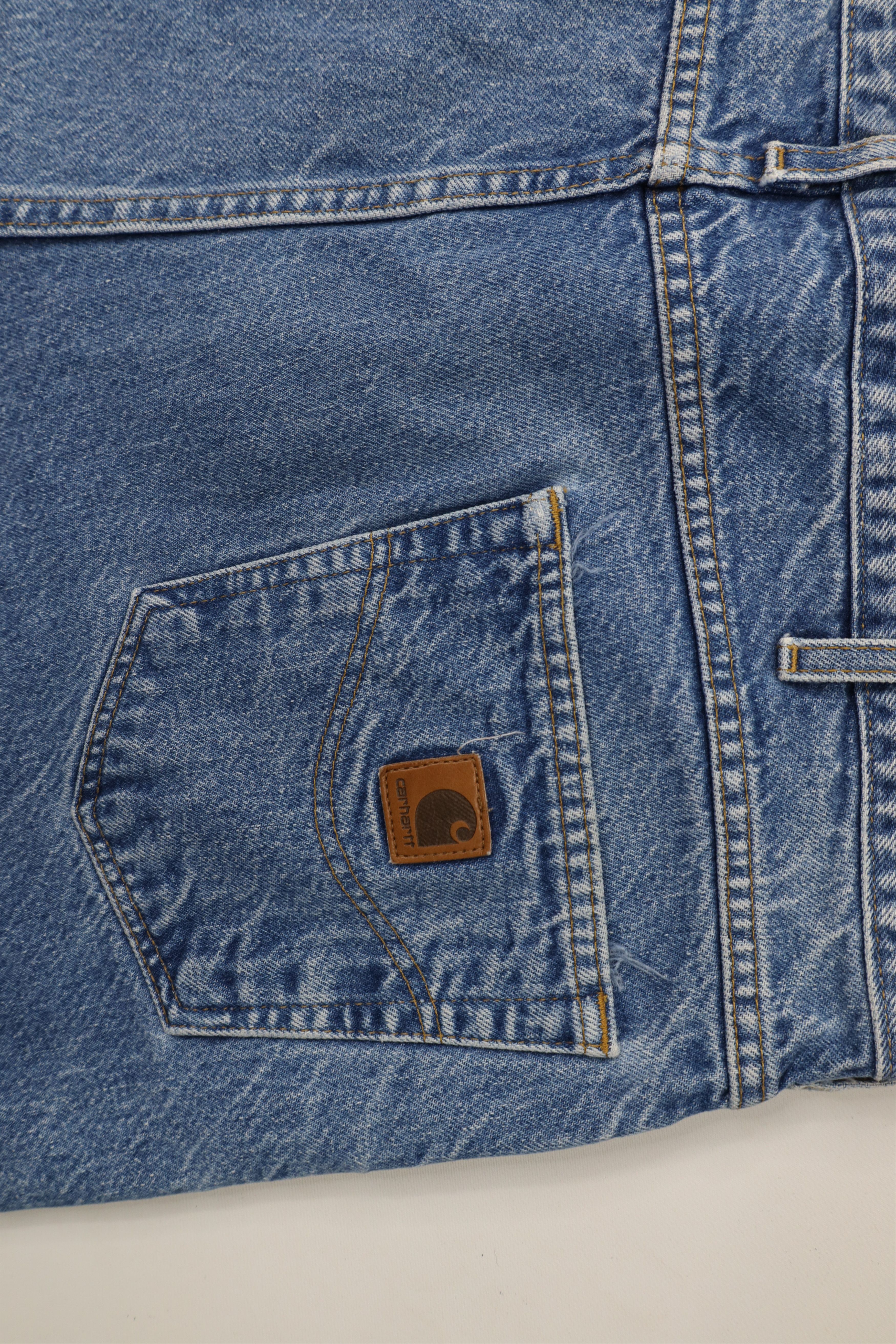Carhartt Vintage Y2K 2003 Carhartt Straight Leg Denim Jeans Blue Size US 42 / EU 58 - 13 Thumbnail