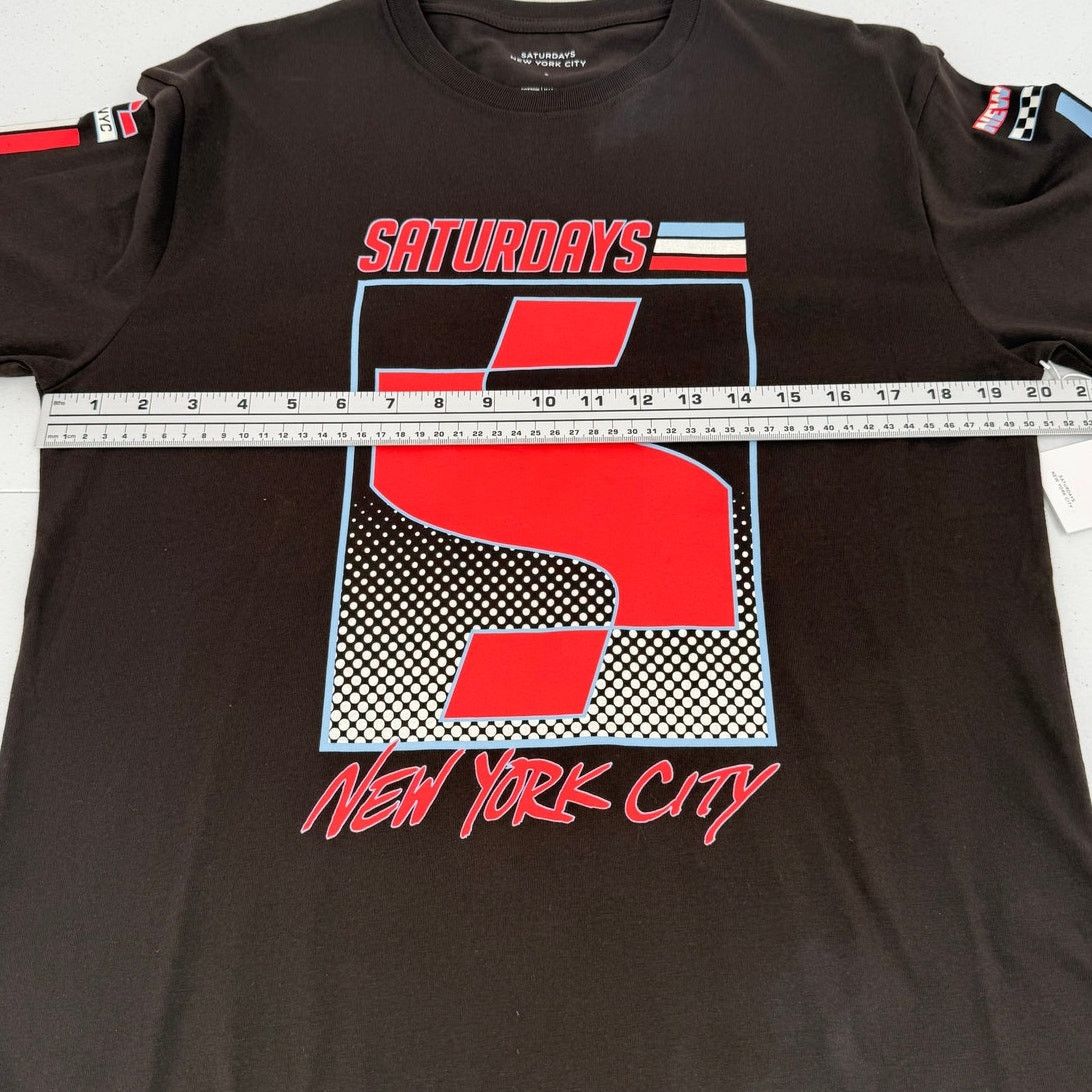 Saturdays NYC Saturdays NYC S Block Standard Ganache Long Sleeve T-Shirt Size US S / EU 44-46 / 1 - 9 Thumbnail
