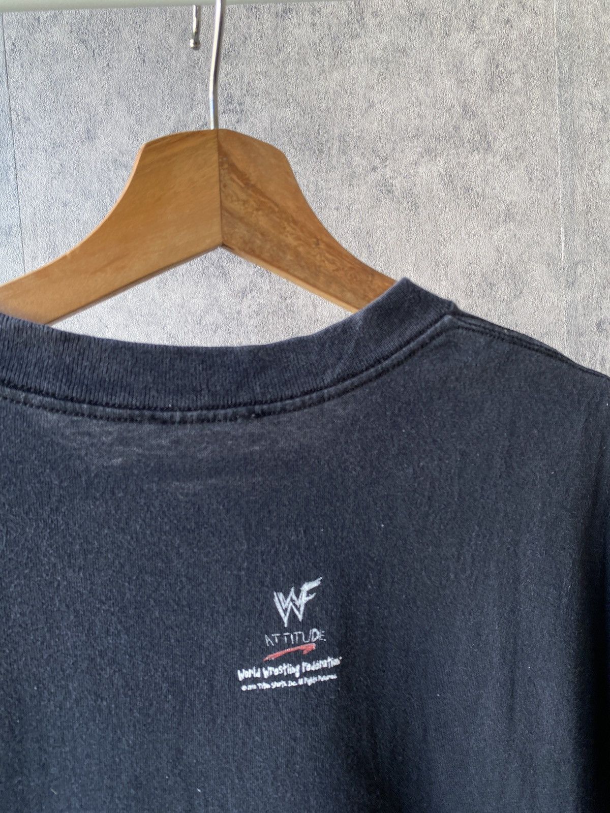 Vintage × WWE × WWF Vintage 90’s D Generation X WWF Faded Black T Shirt Size US M / EU 48-50 / 2 - 7 Thumbnail