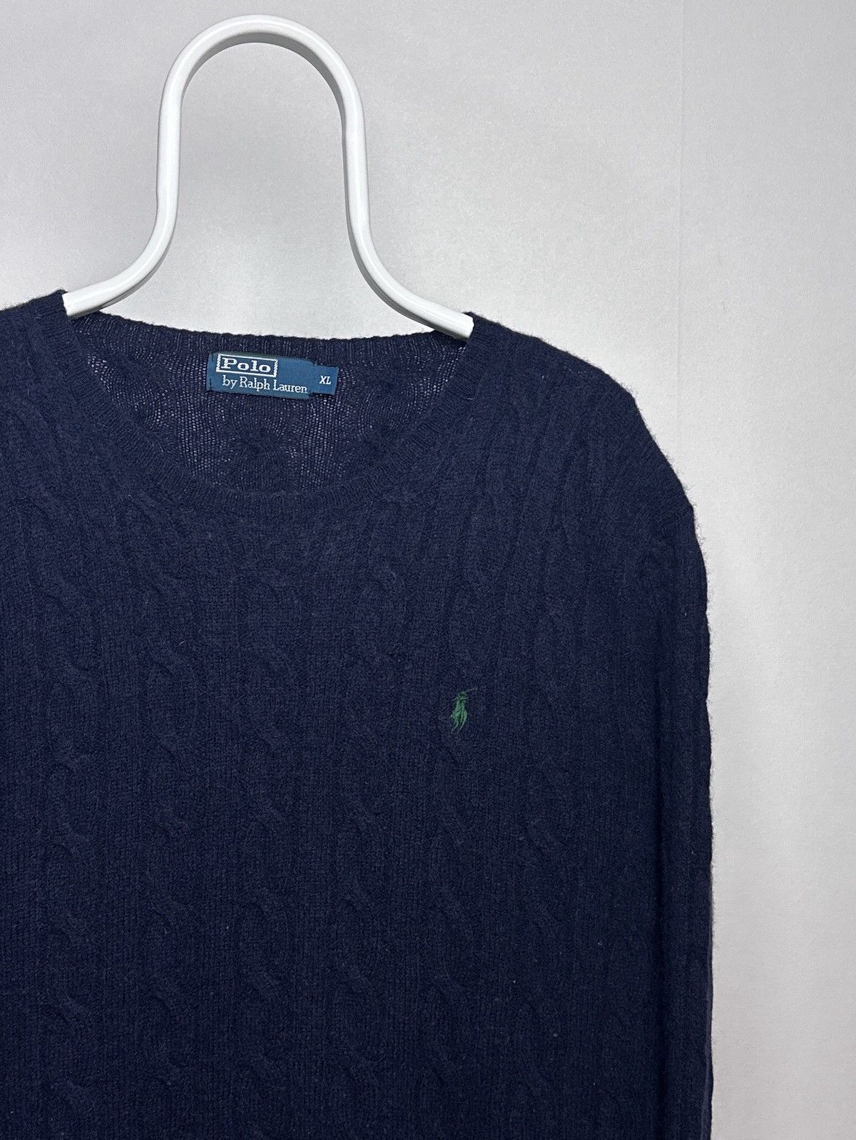 Polo Ralph Lauren Vintage Polo Ralph Lauren Sweater Cable Knit Size XL Size US XL / EU 56 / 4 - 3 Thumbnail