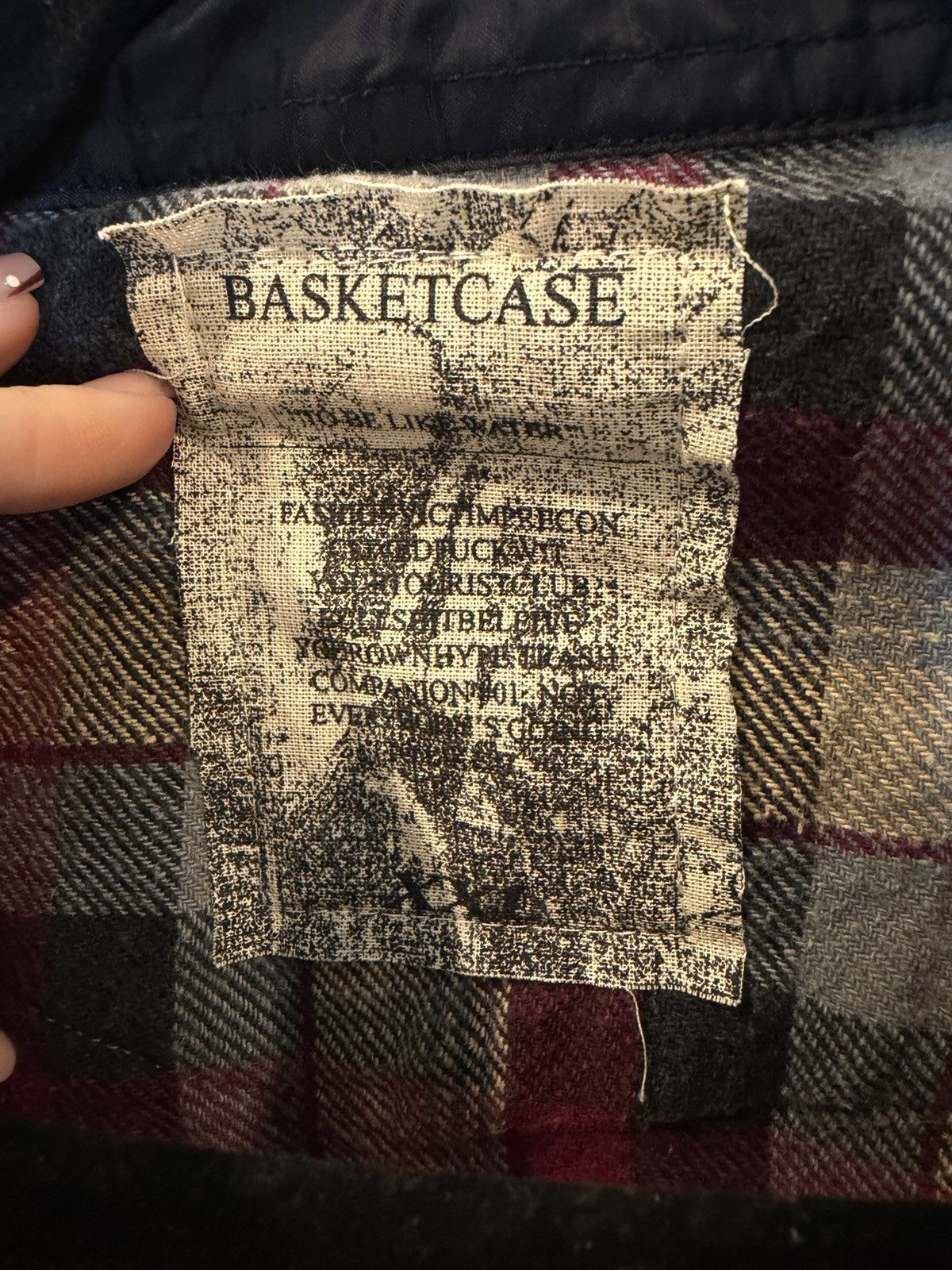 basketcase gallery Basketcase Flannel Size US XXL / EU 58 / 5 - 3 Thumbnail