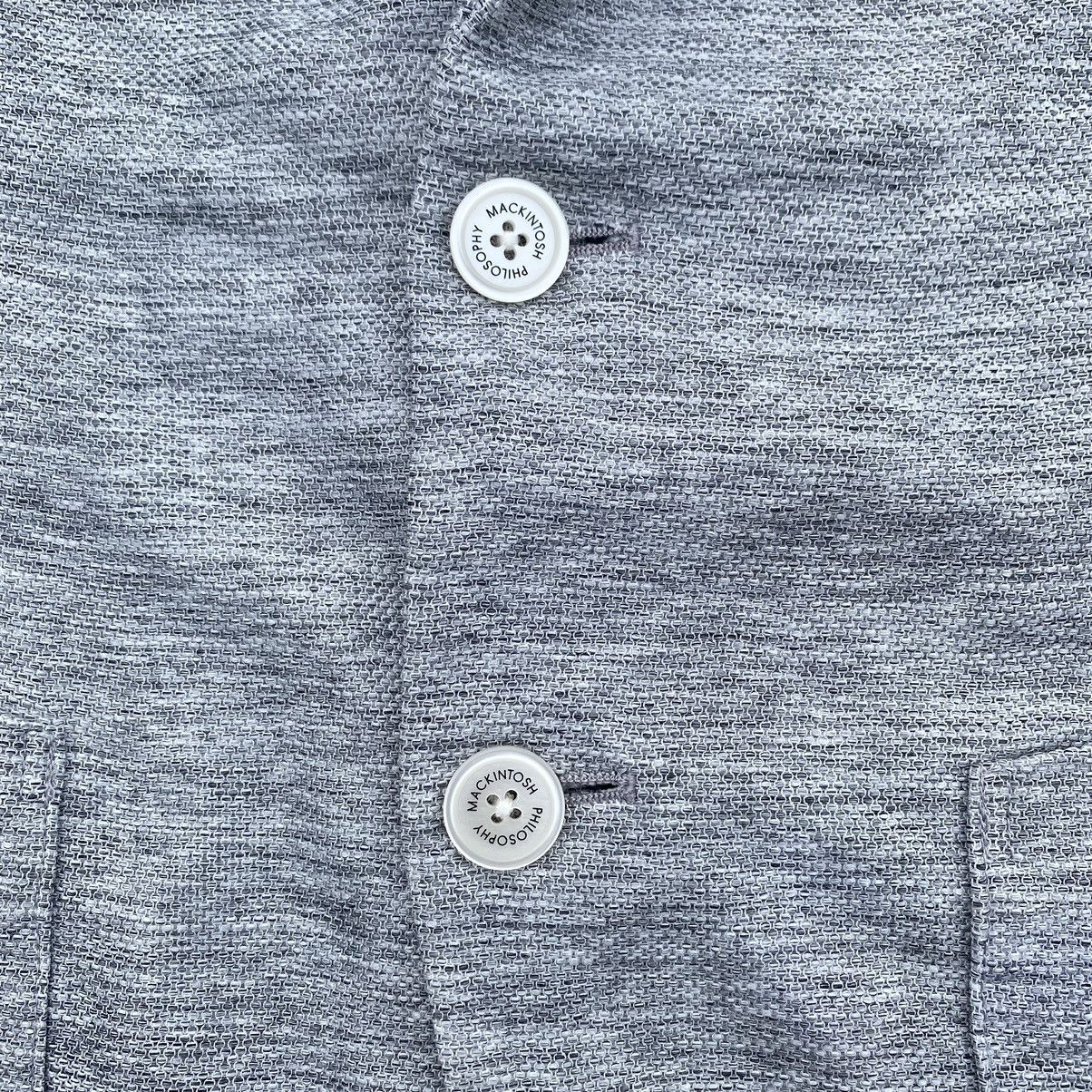 Mackintosh Mackintosh Philosophy Trotter Light Grey Jersey Blazer Size 36R - 7 Thumbnail