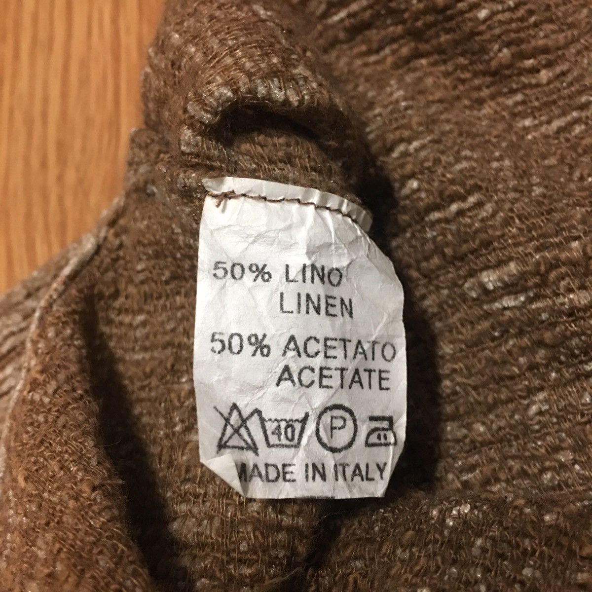 Other La Bottega Di Brunella Linen Blend Knit Oversize Sweater Size ONE SIZE - 12 Thumbnail