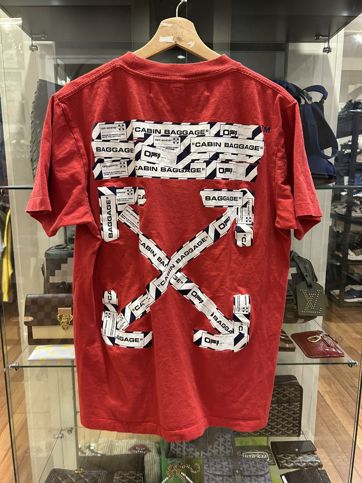 Off-White Off-White Airport Arrows Tee Size US M / EU 48-50 / 2 - 2 Thumbnail